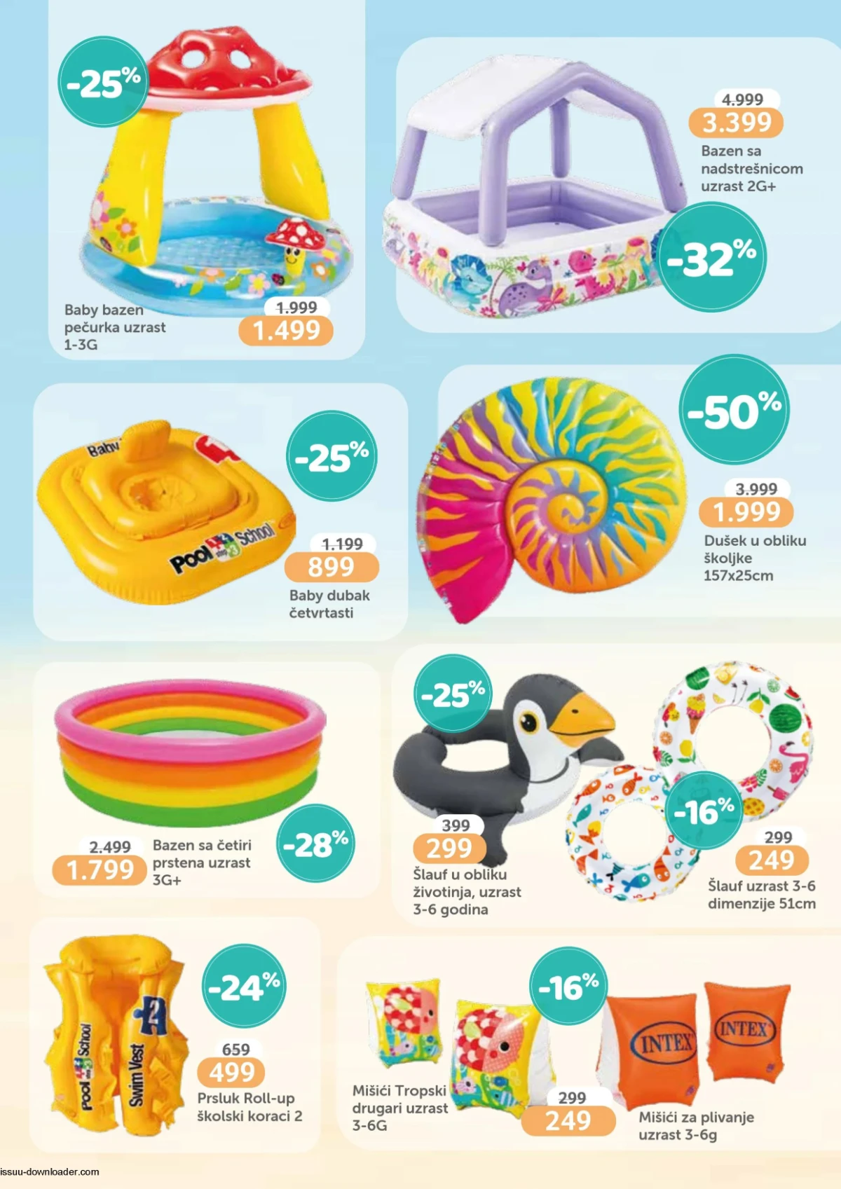 Aksa katalog akcija strana 3 – važi od 2.7. do 30.7.2026.