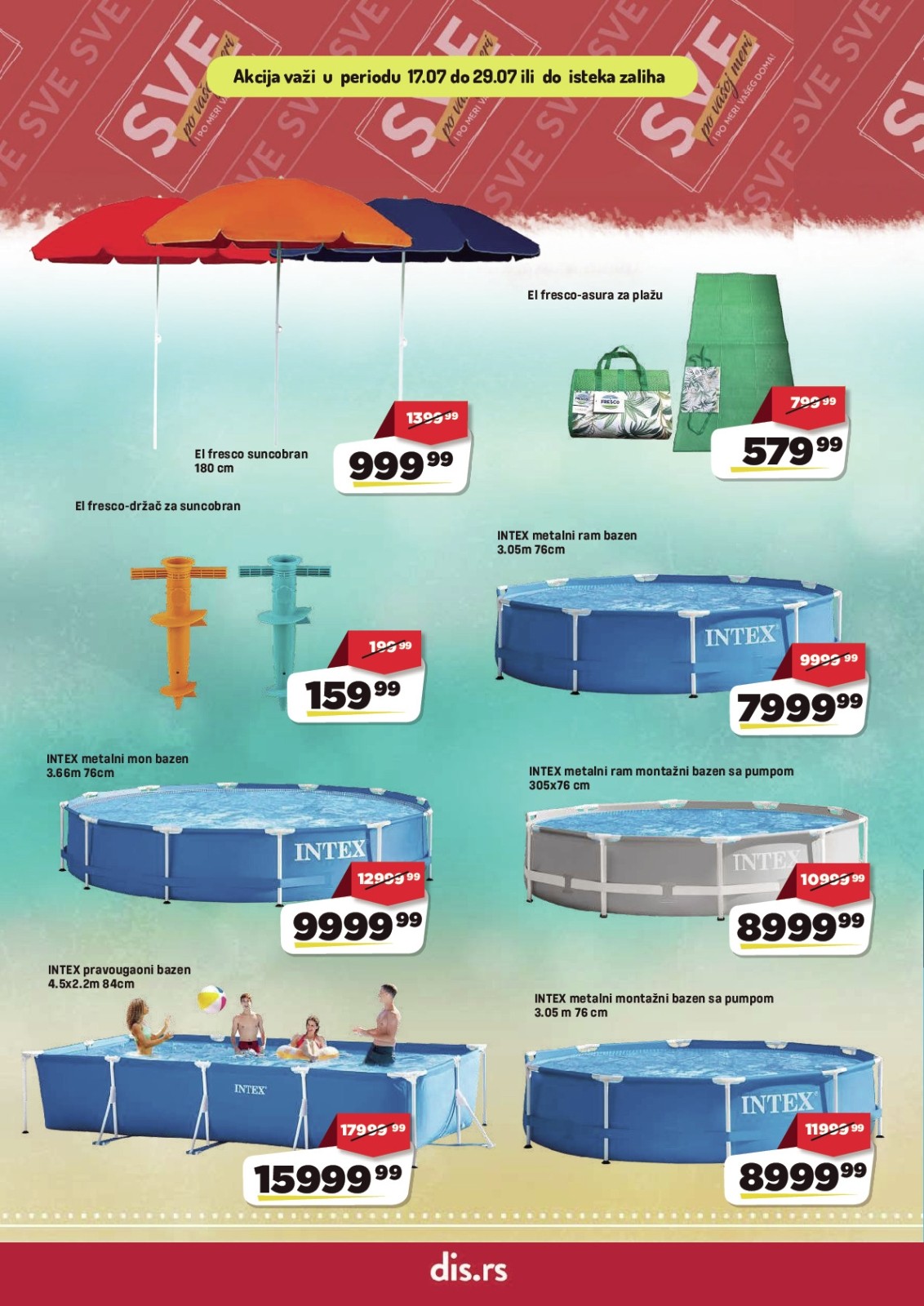 DIS katalog akcija strana 22 – važi od 16.7. do 29.7.2026.