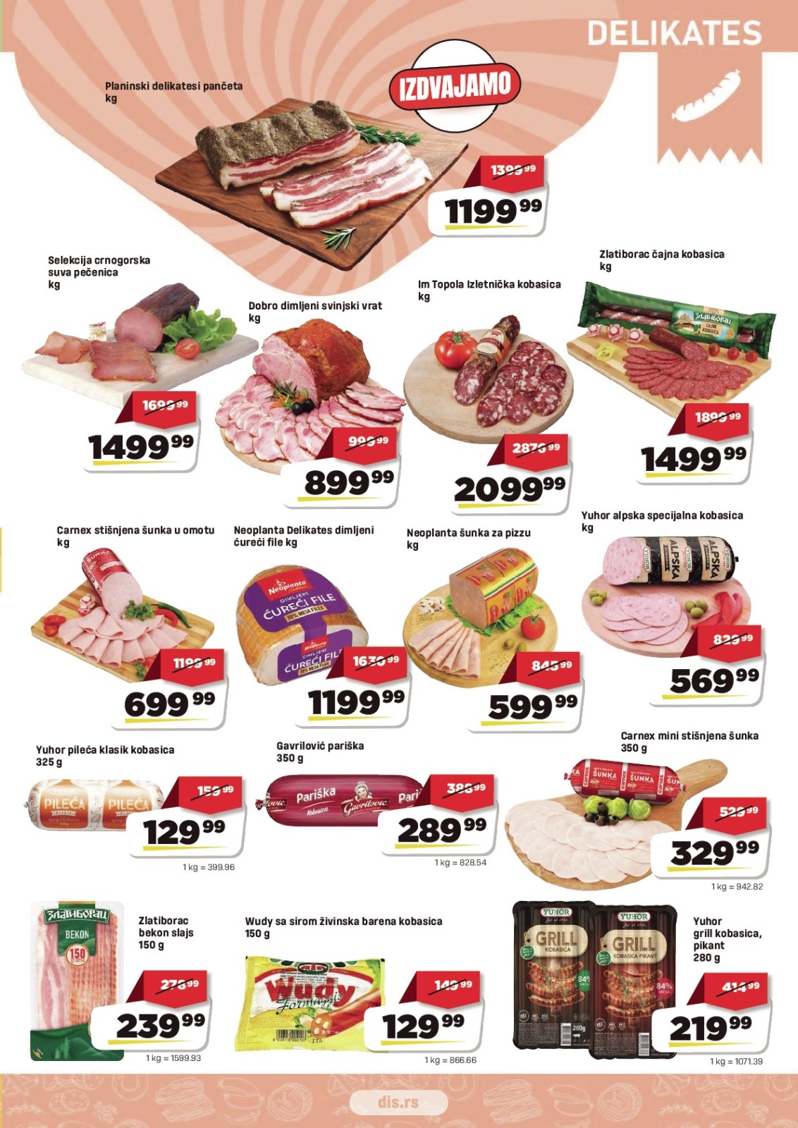 DIS katalog akcija strana 3 – važi od 30.7. do 12.8.2026.