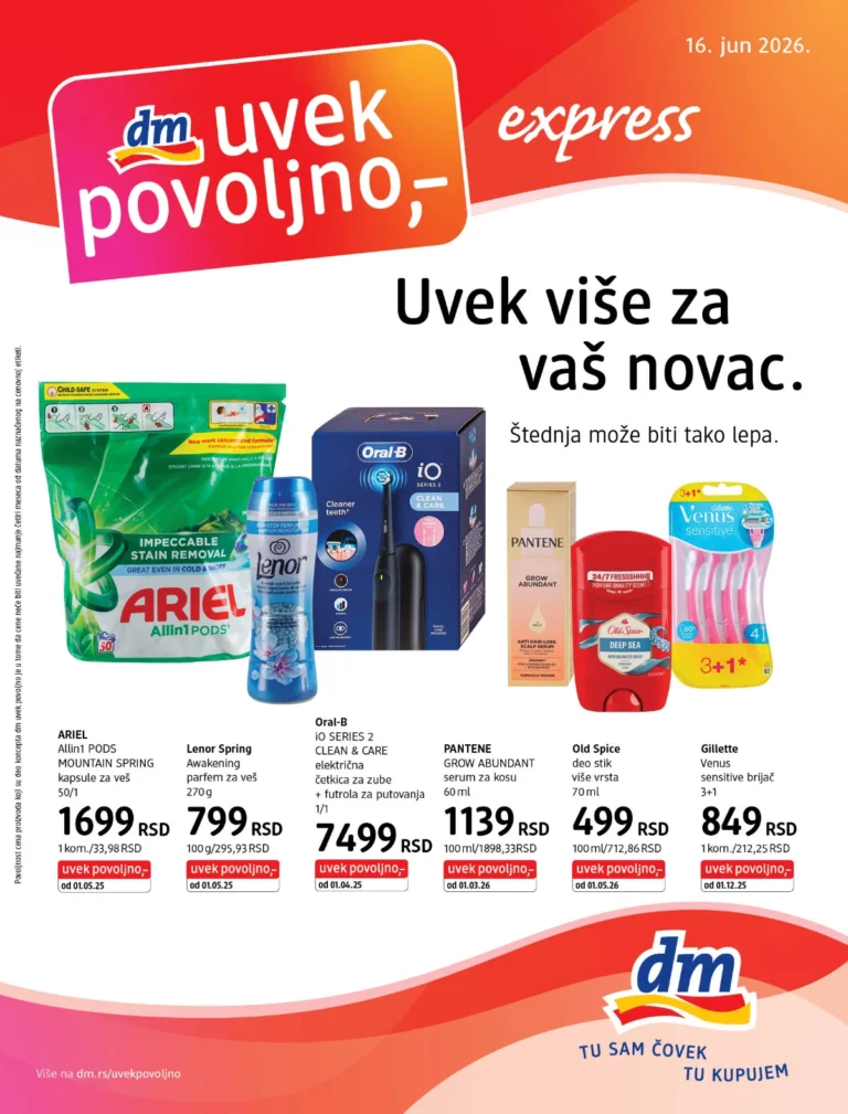 DM katalog akcija strana 1