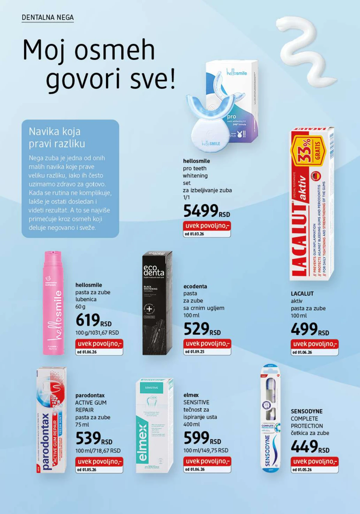 DM katalog akcija strana 22 – važi od 1.7. do 31.7.2026.