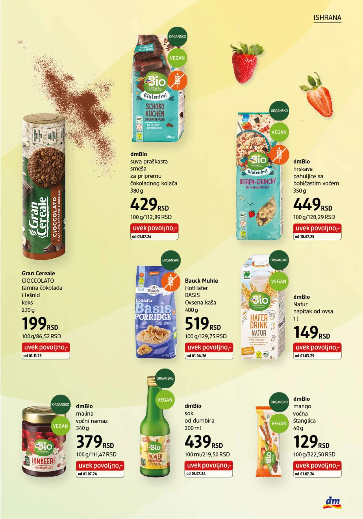 DM katalog akcija strana 35 – važi od 1.7. do 31.7.2026.