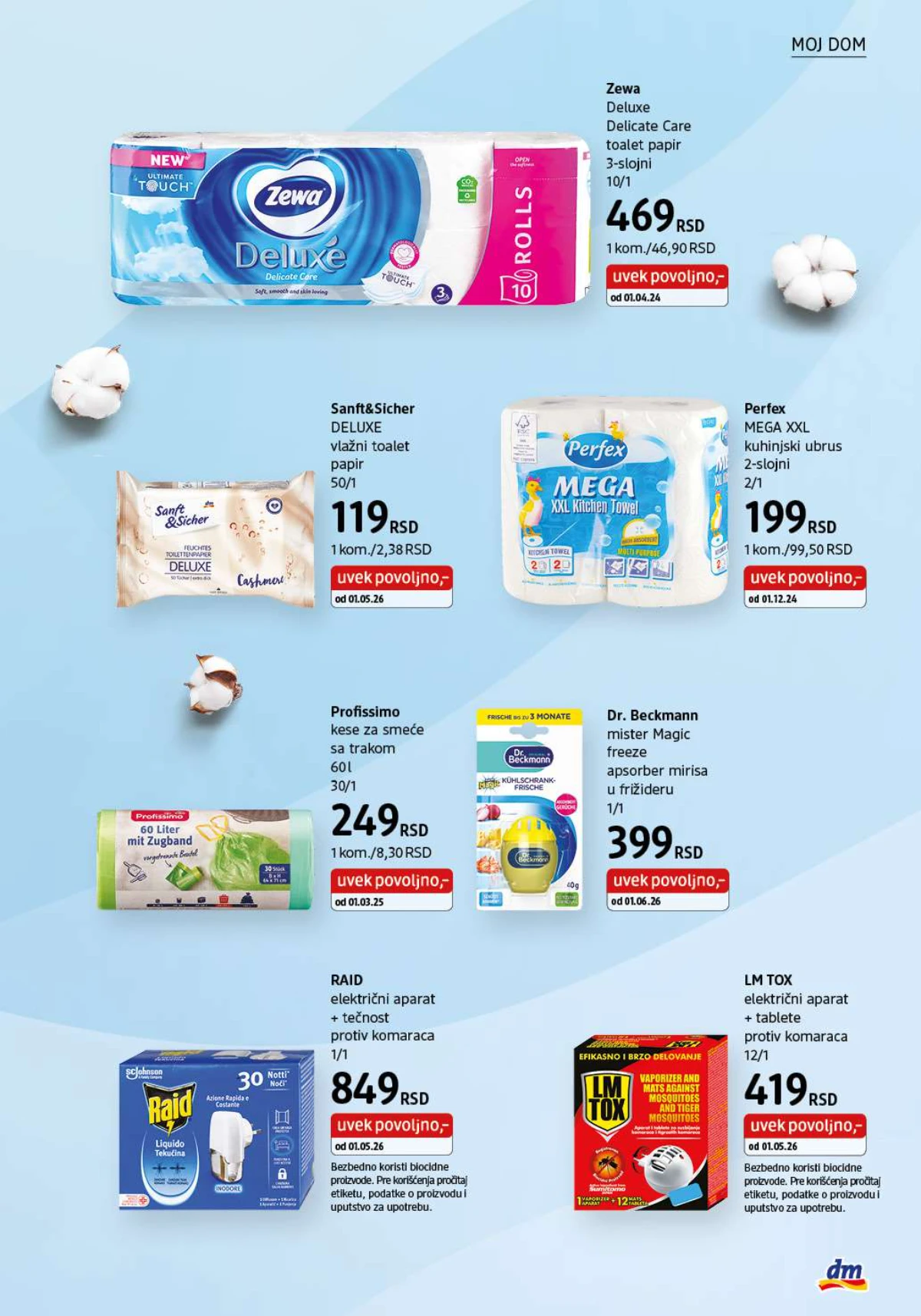 DM katalog akcija strana 39 – važi od 1.7. do 31.7.2026.