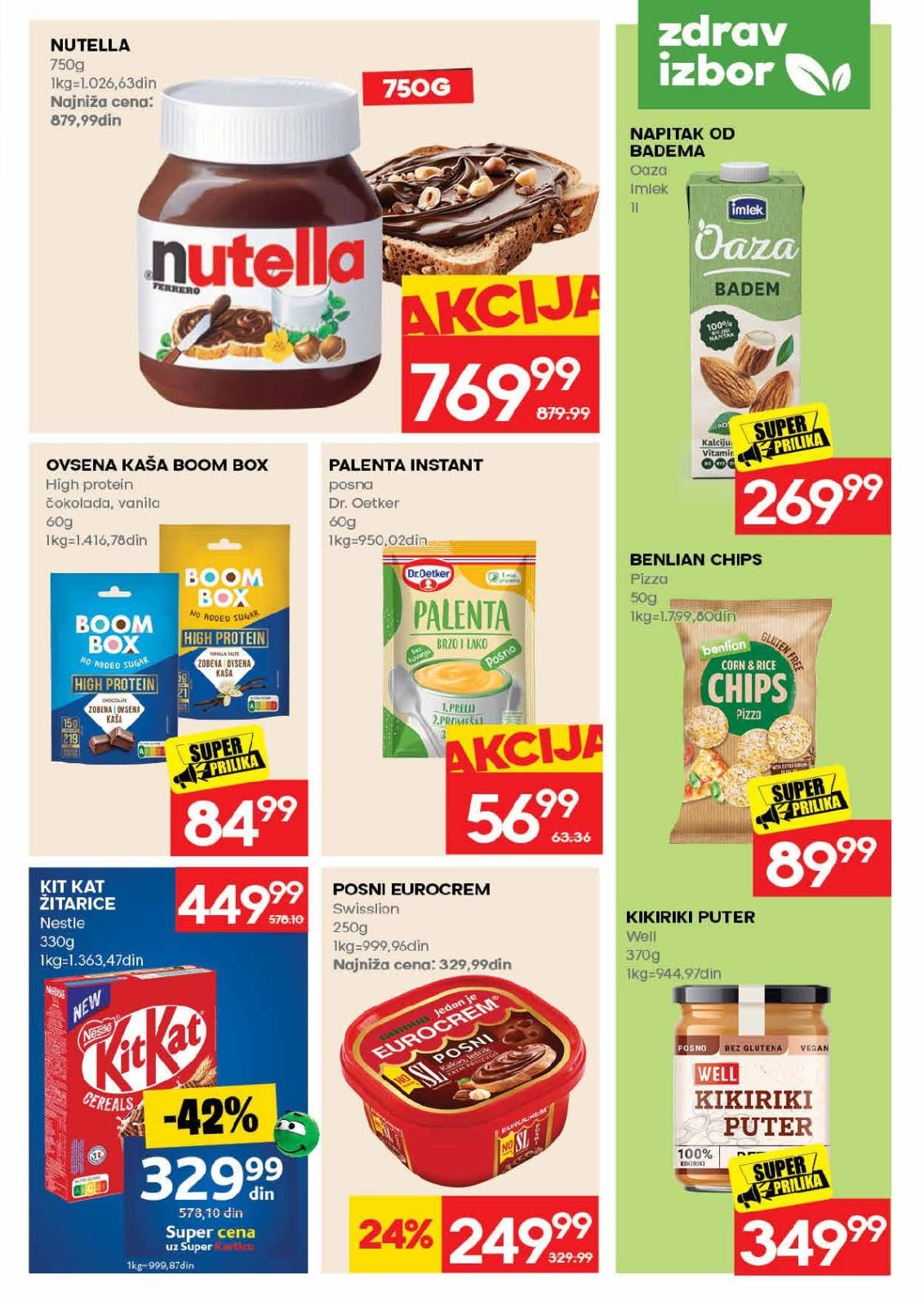 Idea katalog akcija strana 17 – važi od 30.7. do 5.8.2026.