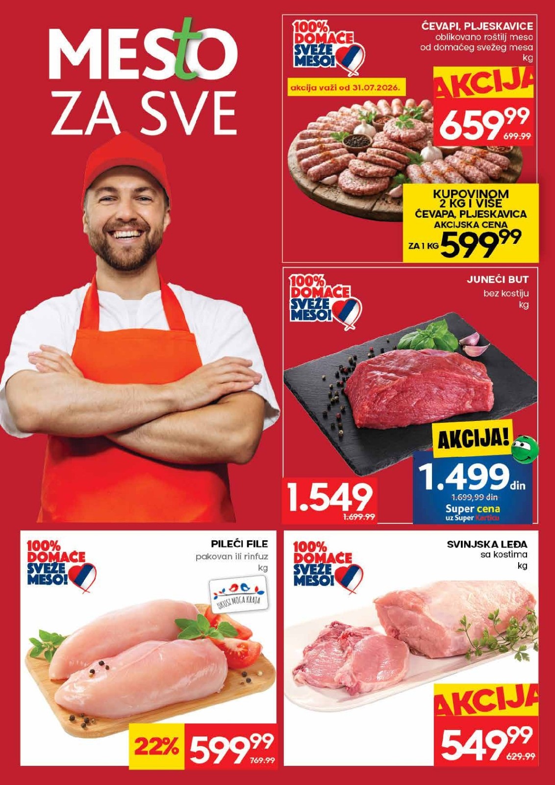 Idea katalog akcija strana 4 – važi od 30.7. do 5.8.2026.