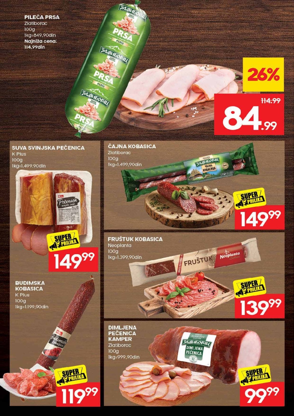 Idea katalog akcija strana 6 – važi od 30.7. do 5.8.2026.