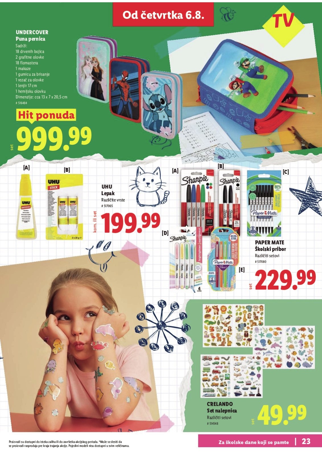 Lidl katalog akcija strana 23 – važi od 30.7. do 30.8.2026.