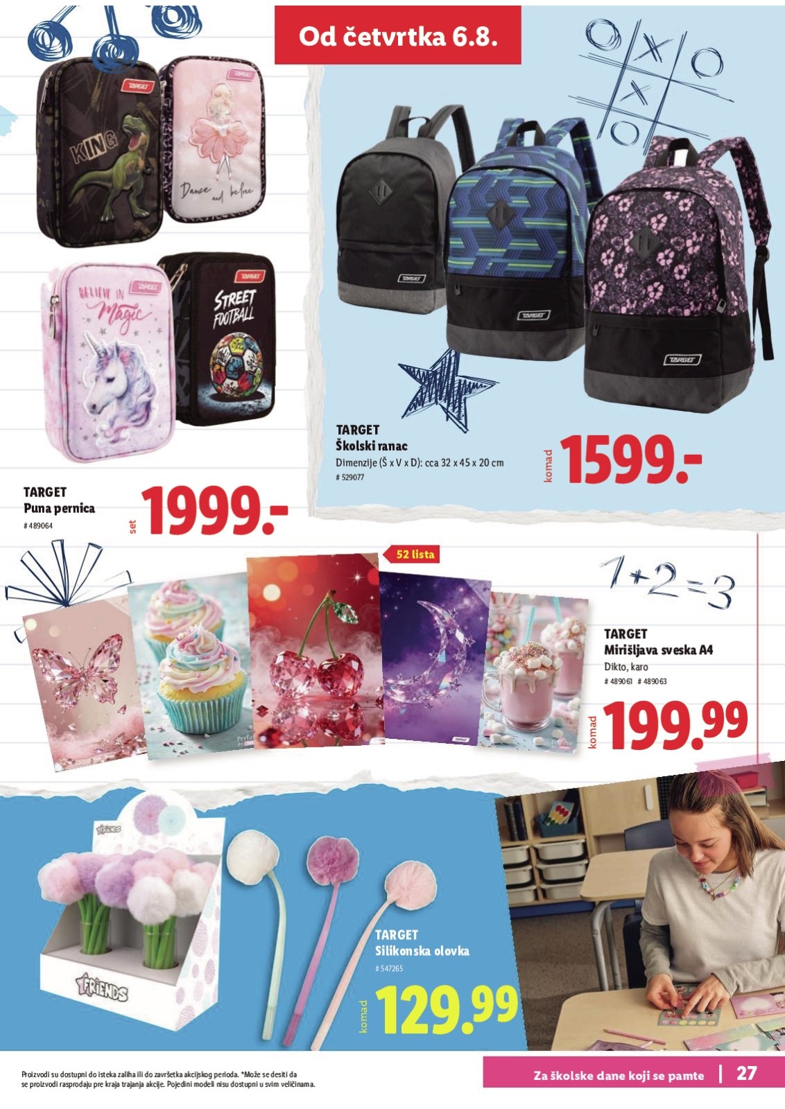 Lidl katalog akcija strana 27 – važi od 30.7. do 30.8.2026.