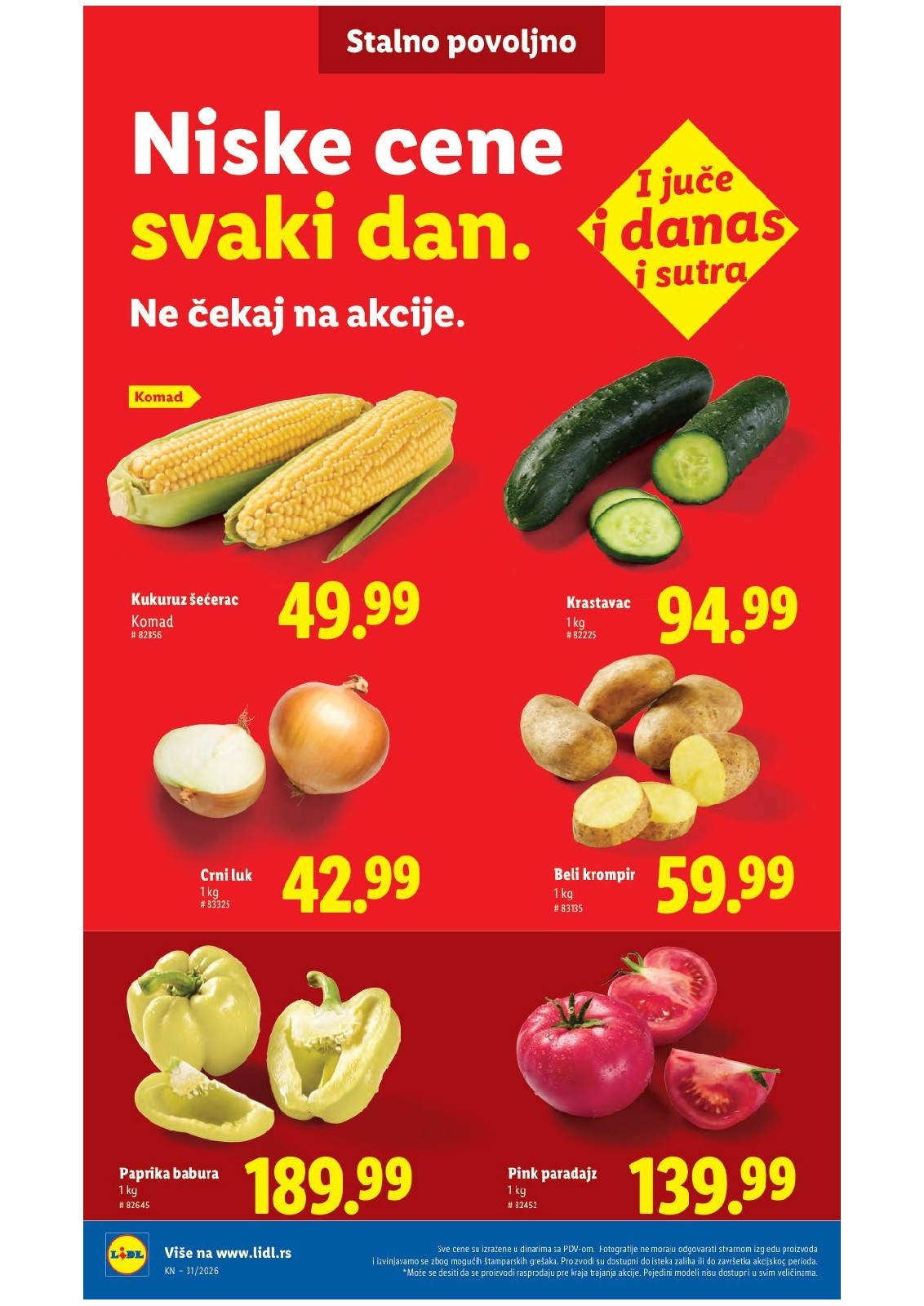 Lidl katalog akcija strana 42 – važi od 30.7. do 5.8.2026.