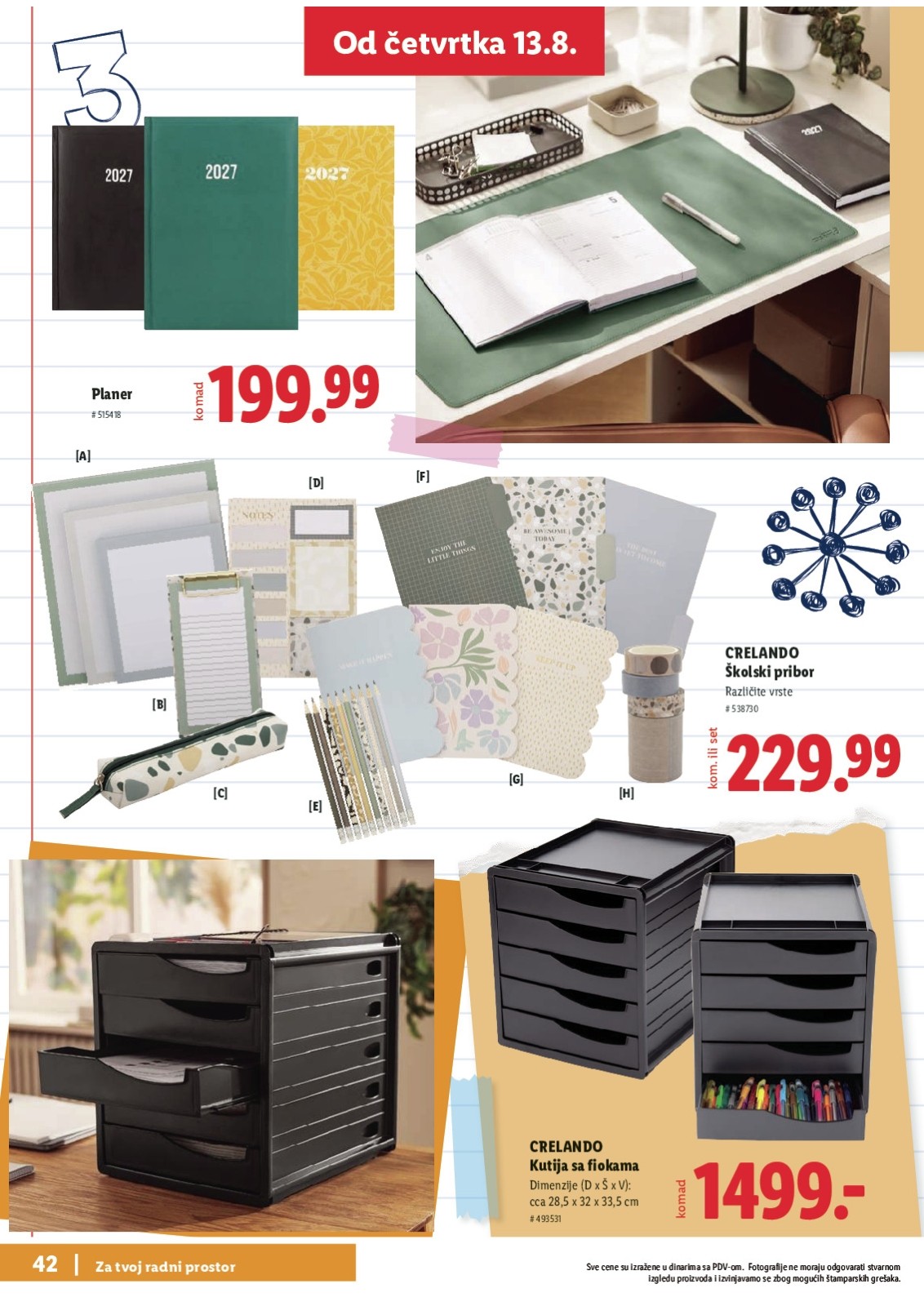 Lidl katalog akcija strana 42 – važi od 30.7. do 30.8.2026.