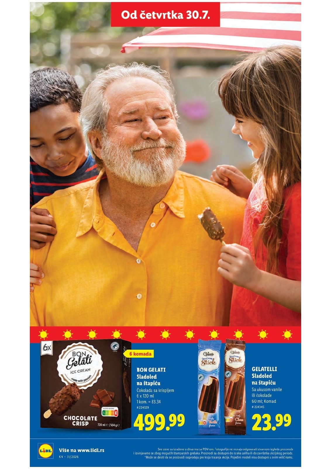 Lidl katalog akcija strana 49 – važi od 30.7. do 5.8.2026.