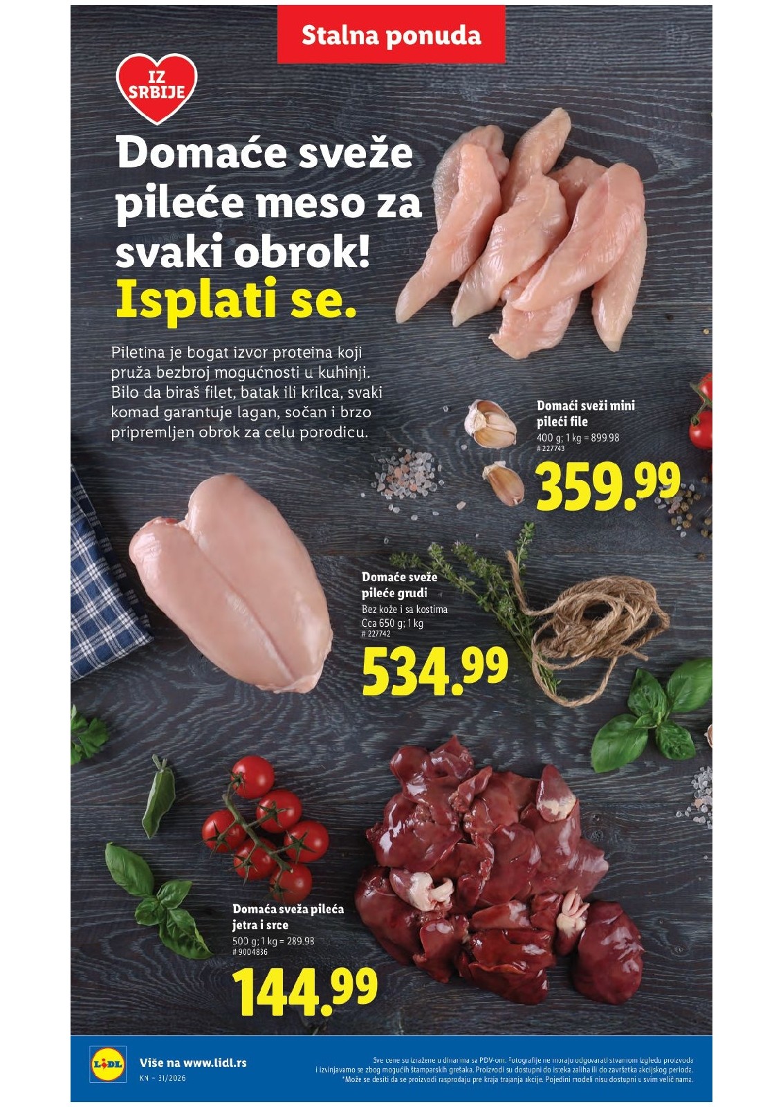 Lidl katalog akcija strana 61 – važi od 30.7. do 5.8.2026.