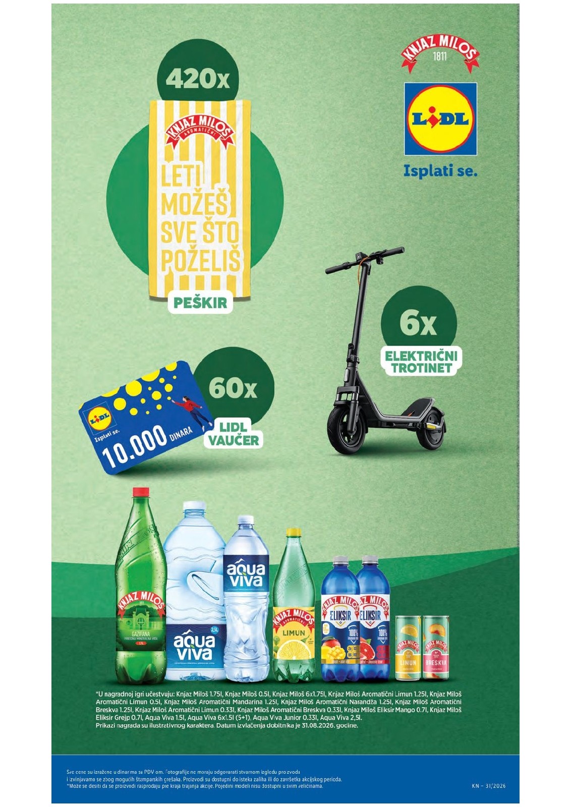 Lidl katalog akcija strana 66 – važi od 30.7. do 5.8.2026.