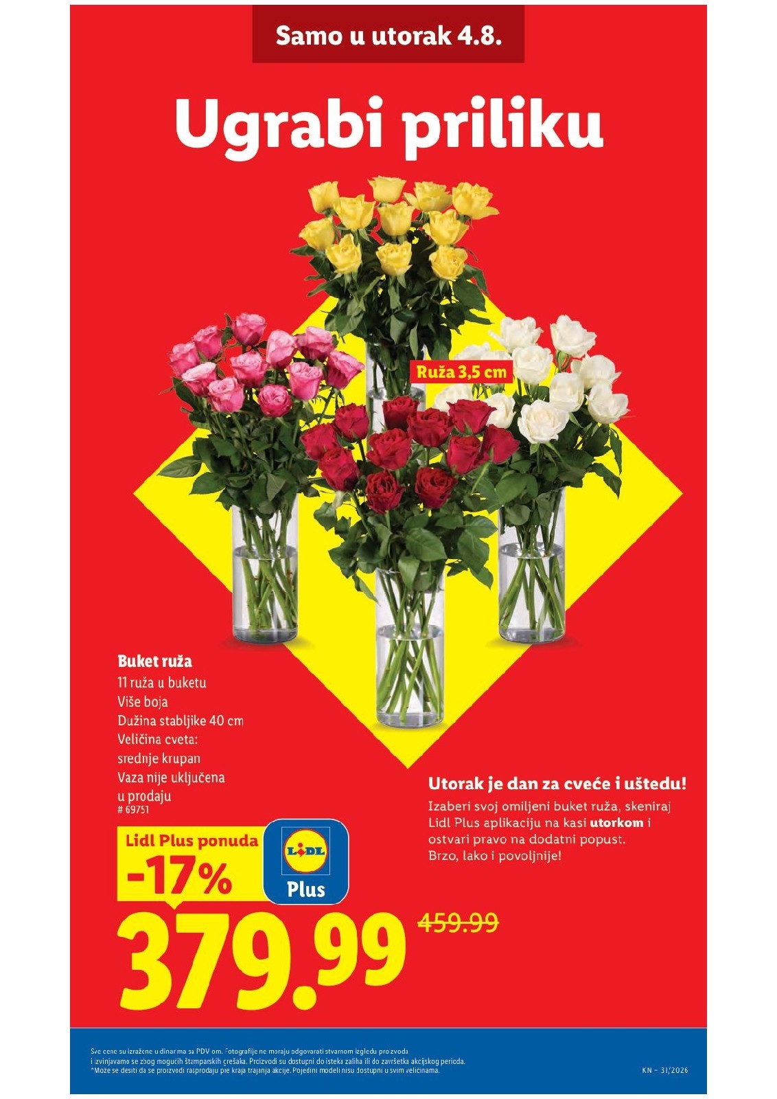 Lidl katalog akcija strana 74 – važi od 30.7. do 5.8.2026.