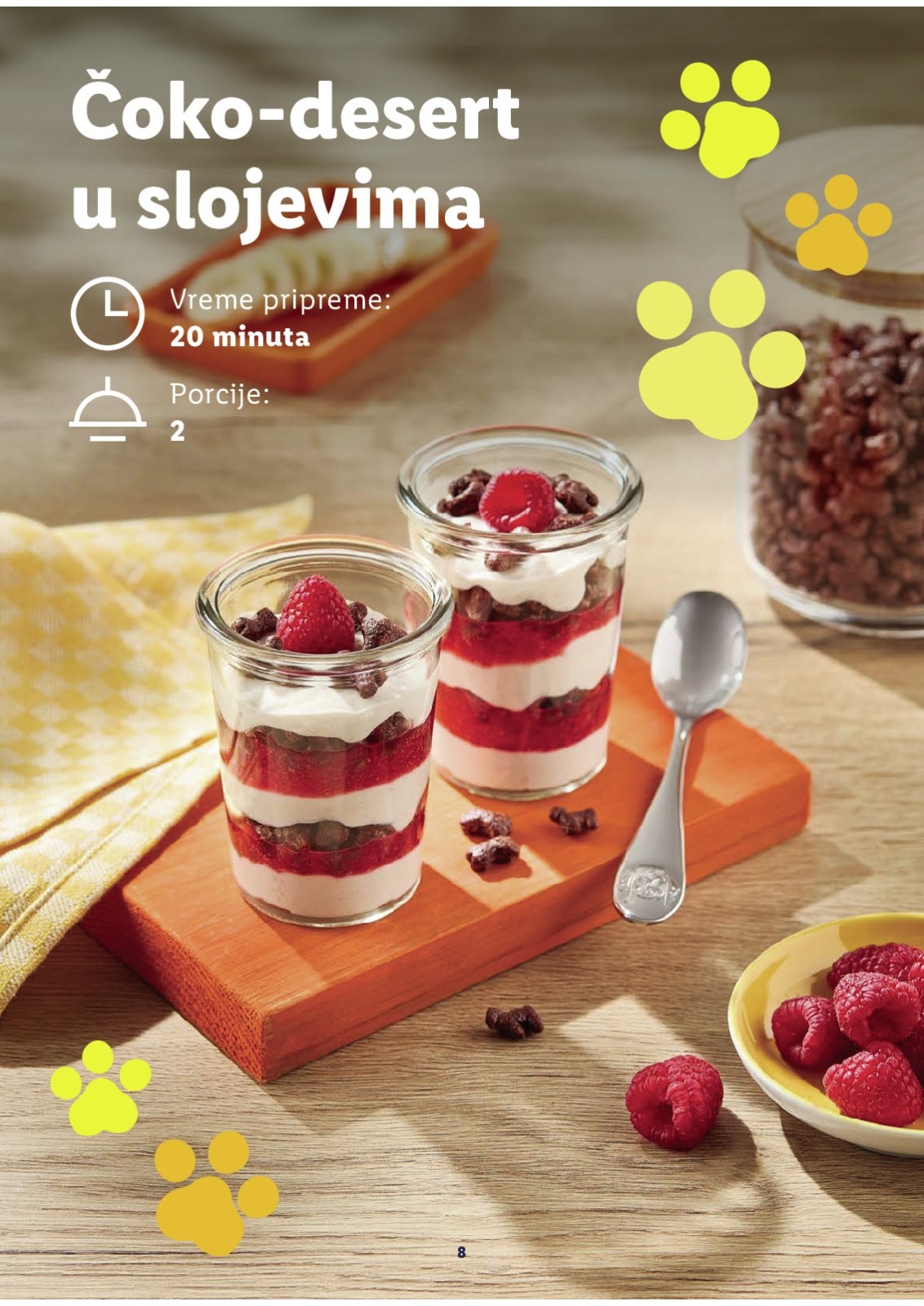 Lidl katalog akcija strana 8 – važi od 27.7. do 27.8.2026.