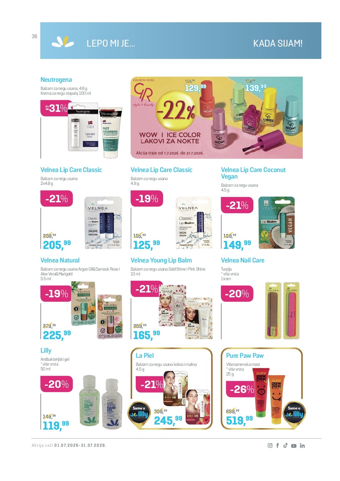 Lilly katalog akcija strana 36
