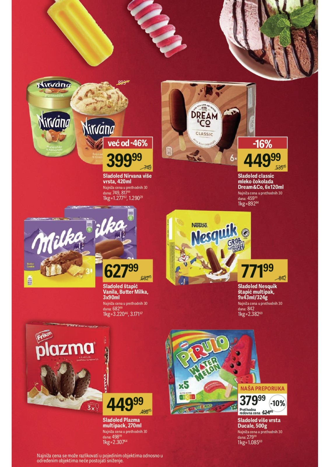 Maxi katalog akcija strana 3 – važi od 23.7. do 29.7.2026.