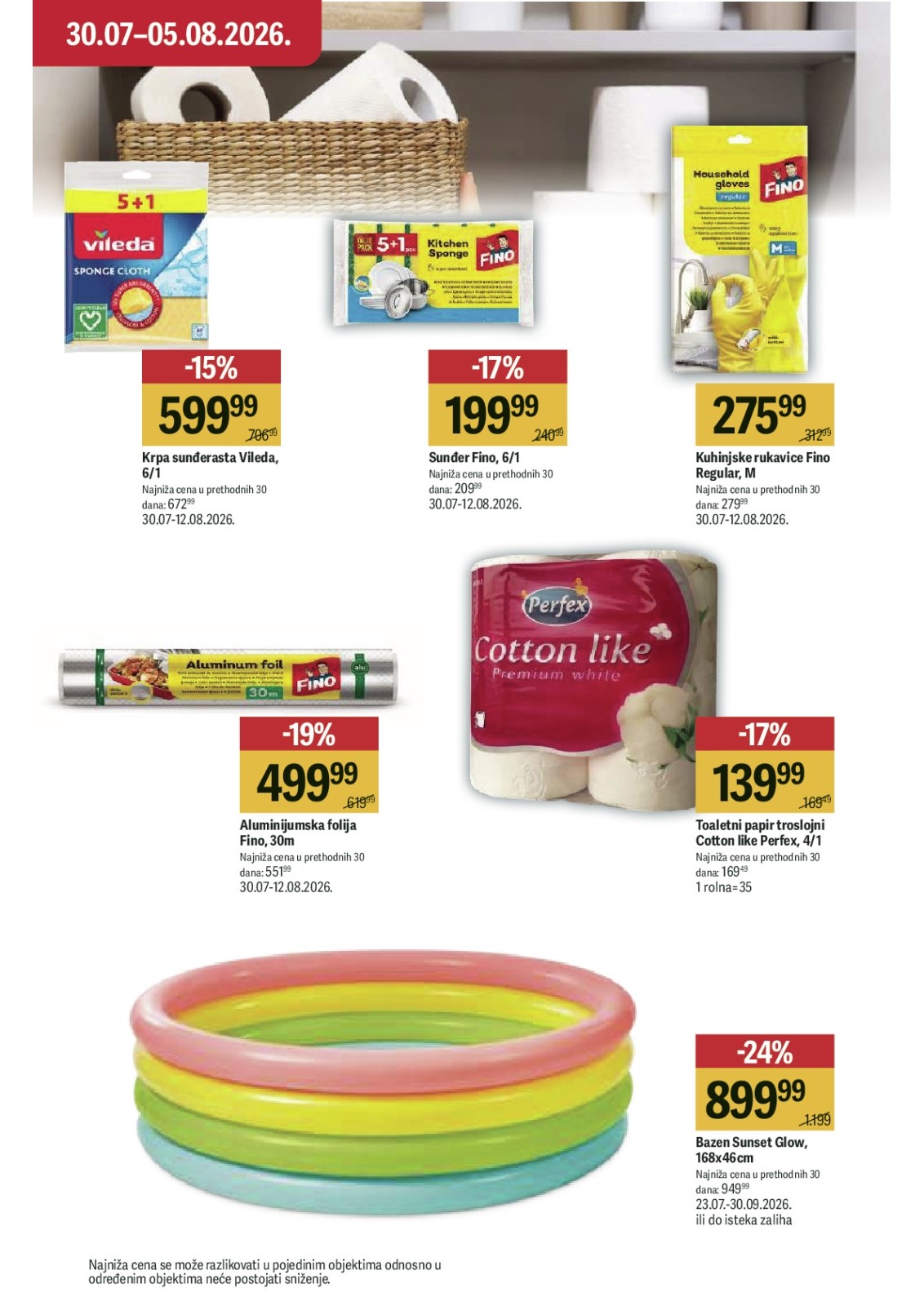 Maxi katalog akcija strana 35 – važi od 30.7. do 5.8.2026.