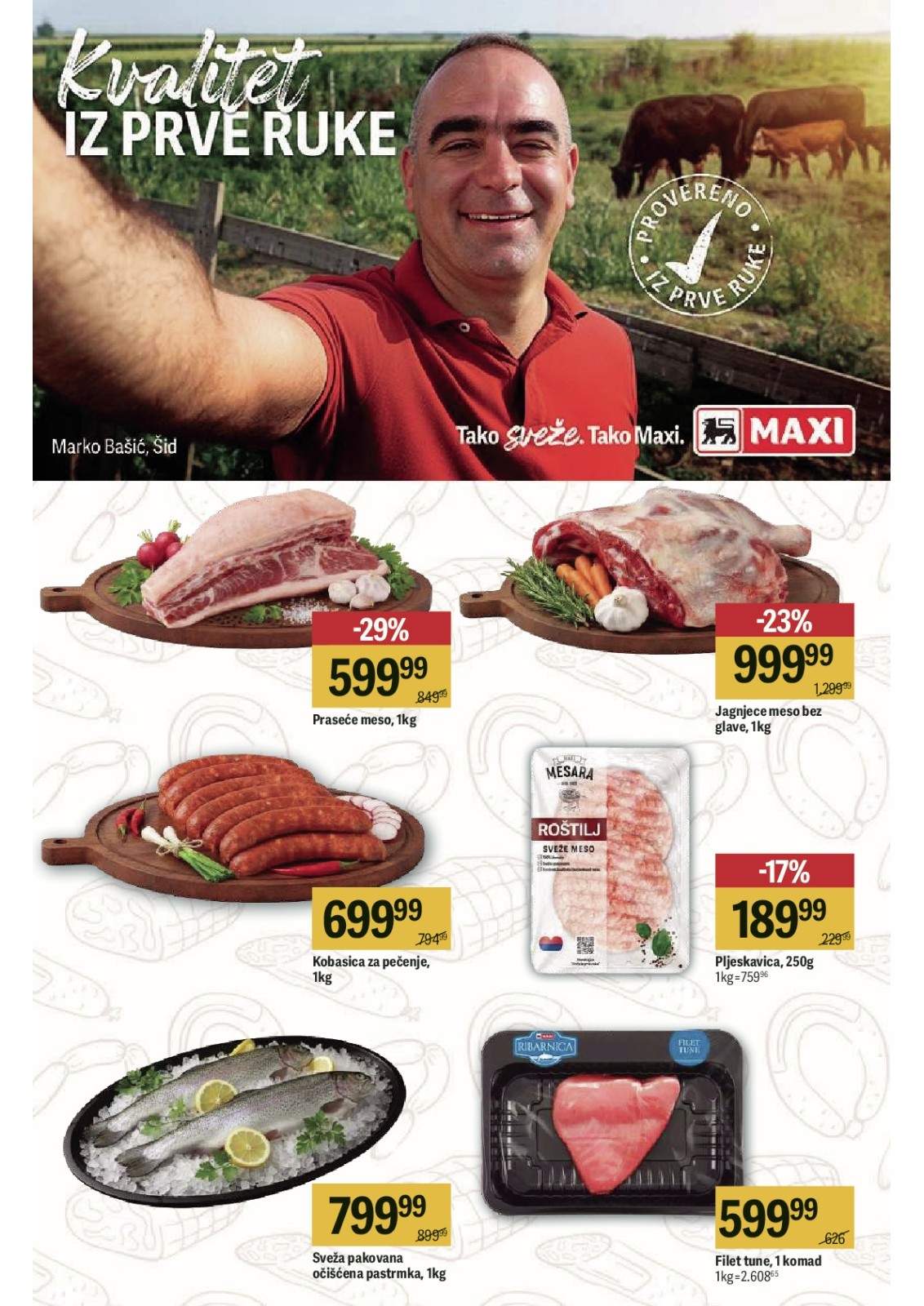 Maxi katalog akcija strana 6 – važi od 30.7. do 5.8.2026.