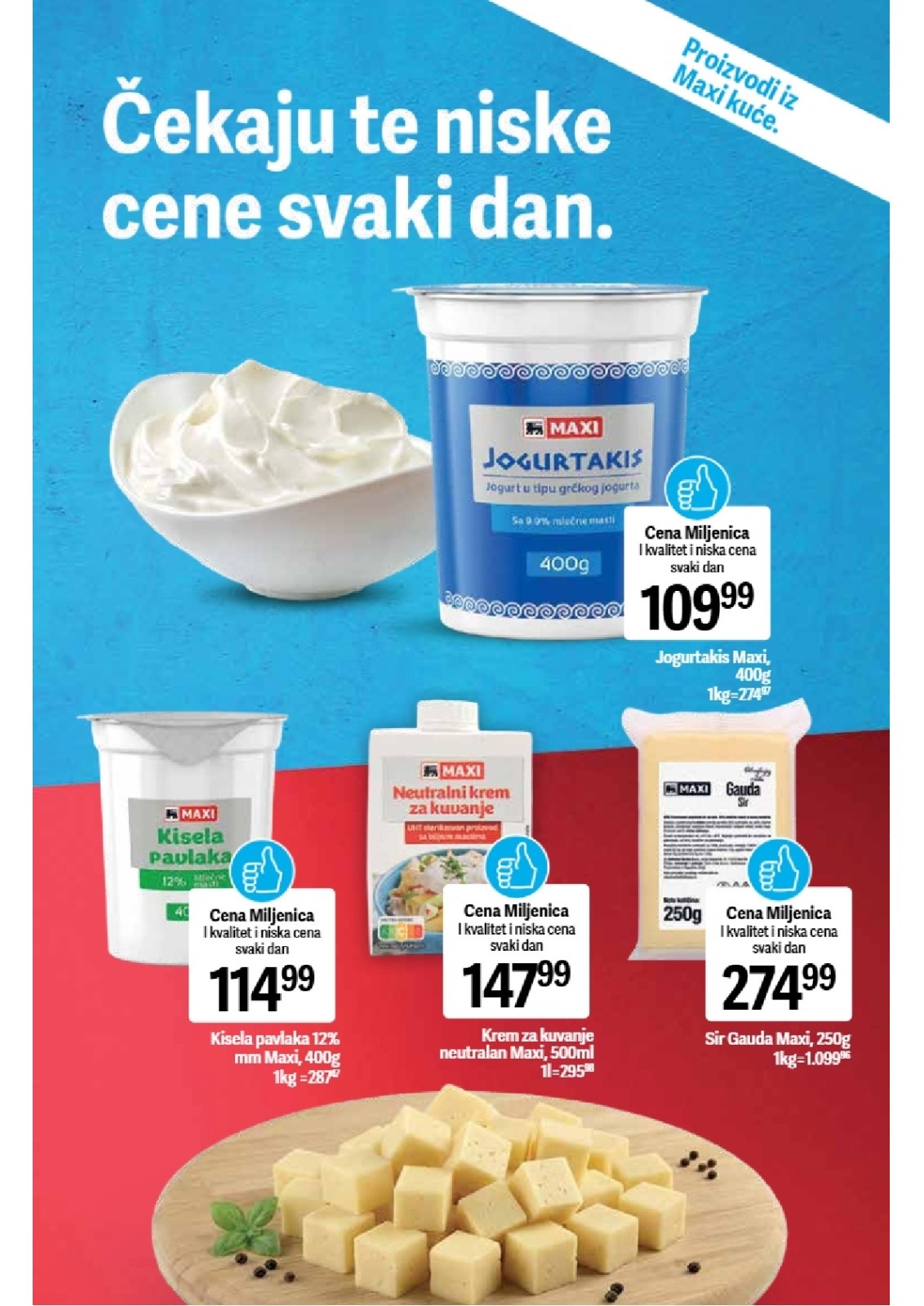 Maxi katalog akcija strana 7 – važi od 20.5. do 31.7.2026.