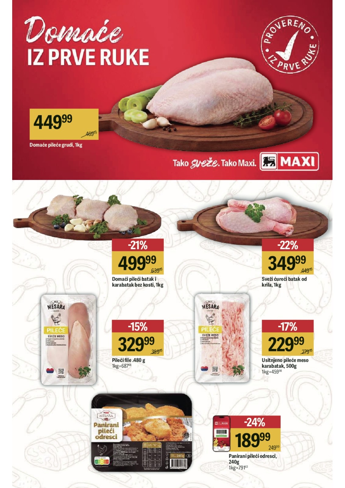 Maxi katalog akcija strana 7 – važi od 30.7. do 5.8.2026.