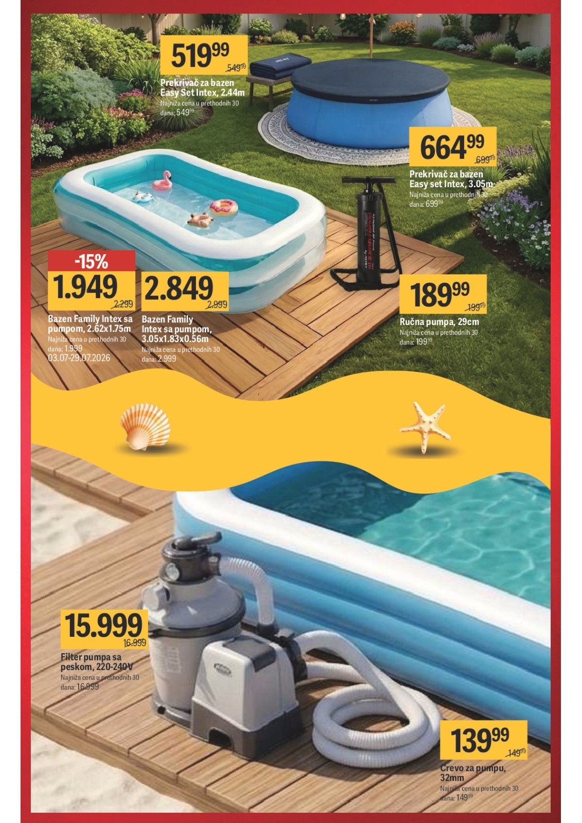 Mega Maxi katalog akcija strana 4 – važi od 2.7. do 29.7.2026.
