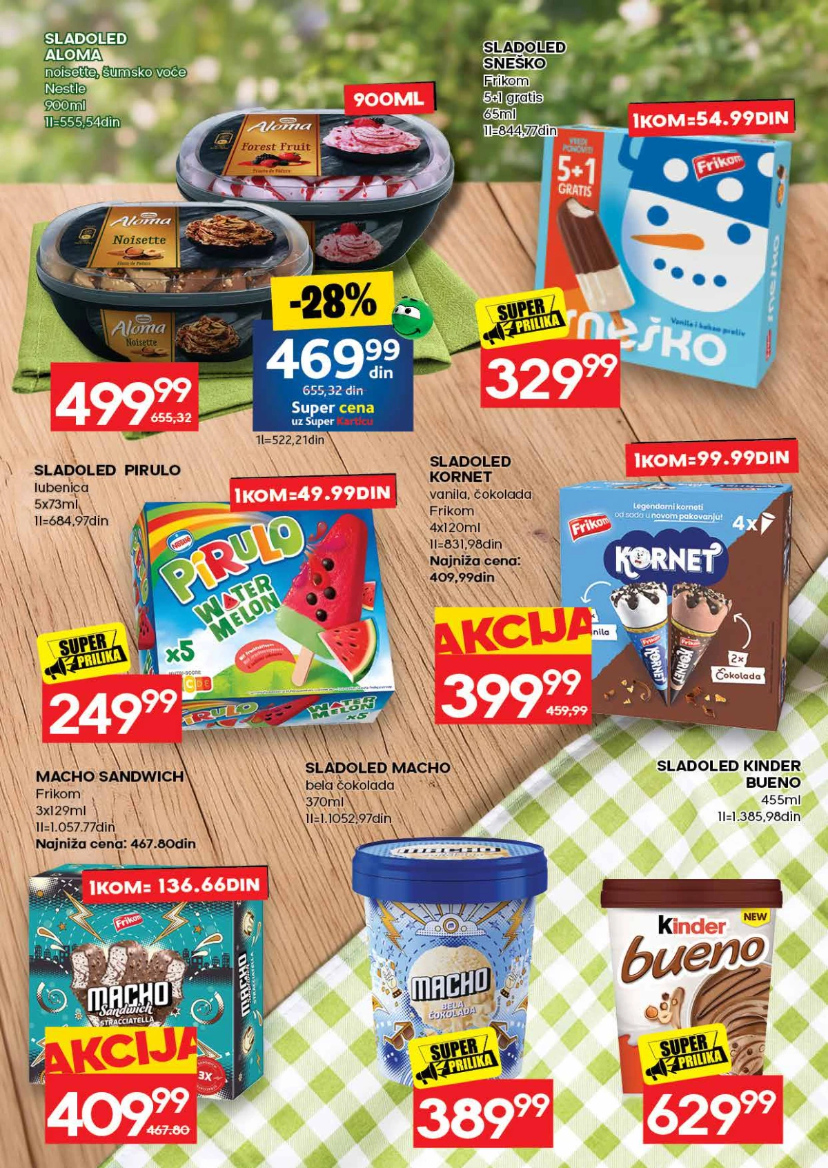 Mercator katalog akcija strana 13 – važi od 23.7. do 29.7.2026.
