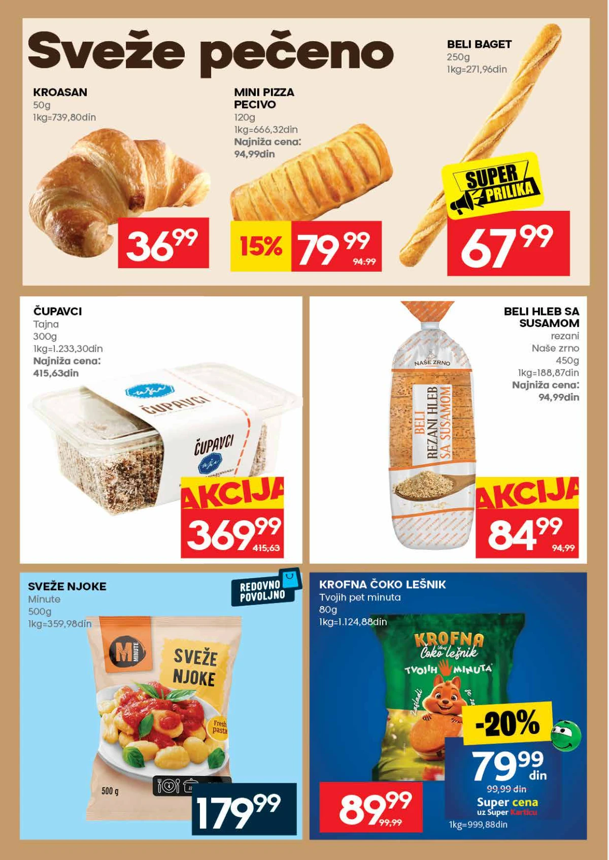 Mercator katalog akcija strana 14 – važi od 23.7. do 29.7.2026.