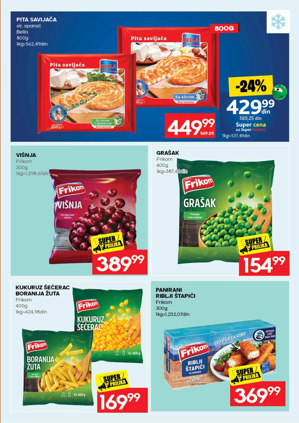 Mercator katalog akcija strana 15 – važi od 23.7. do 29.7.2026.