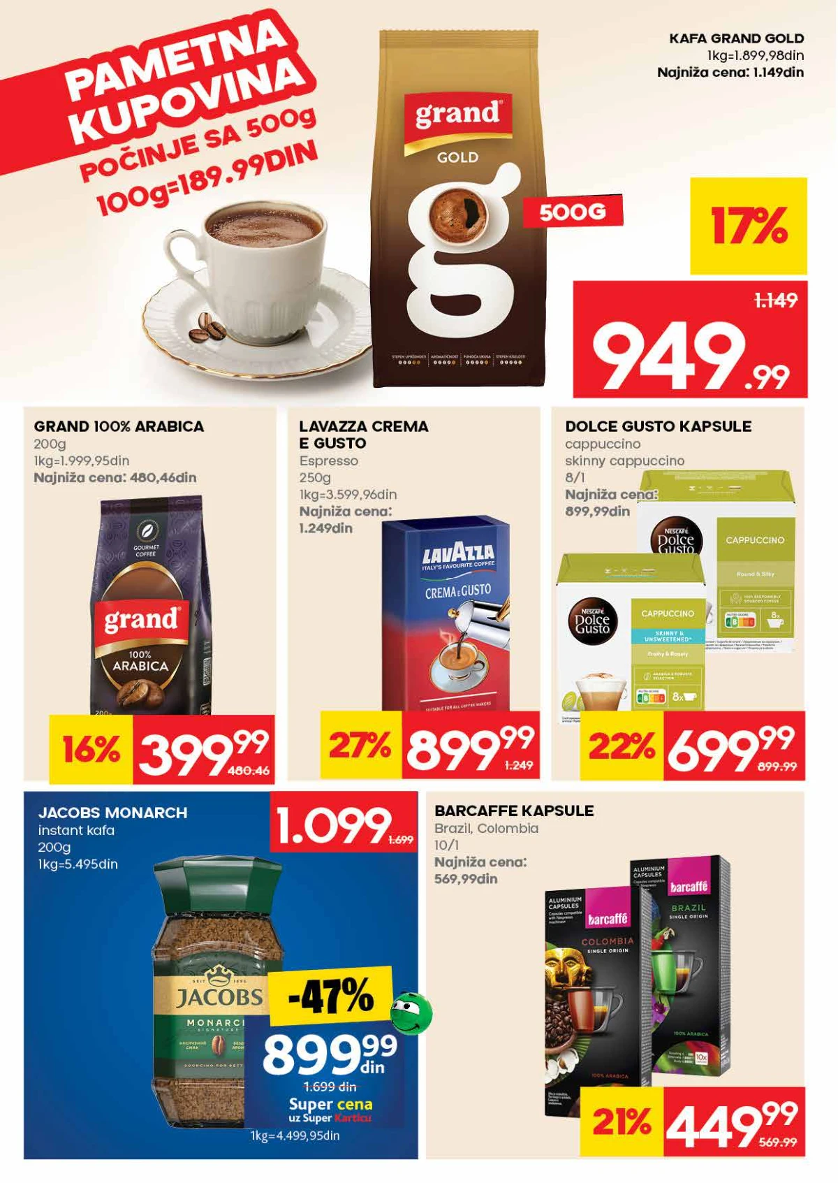 Mercator katalog akcija strana 16 – važi od 23.7. do 29.7.2026.