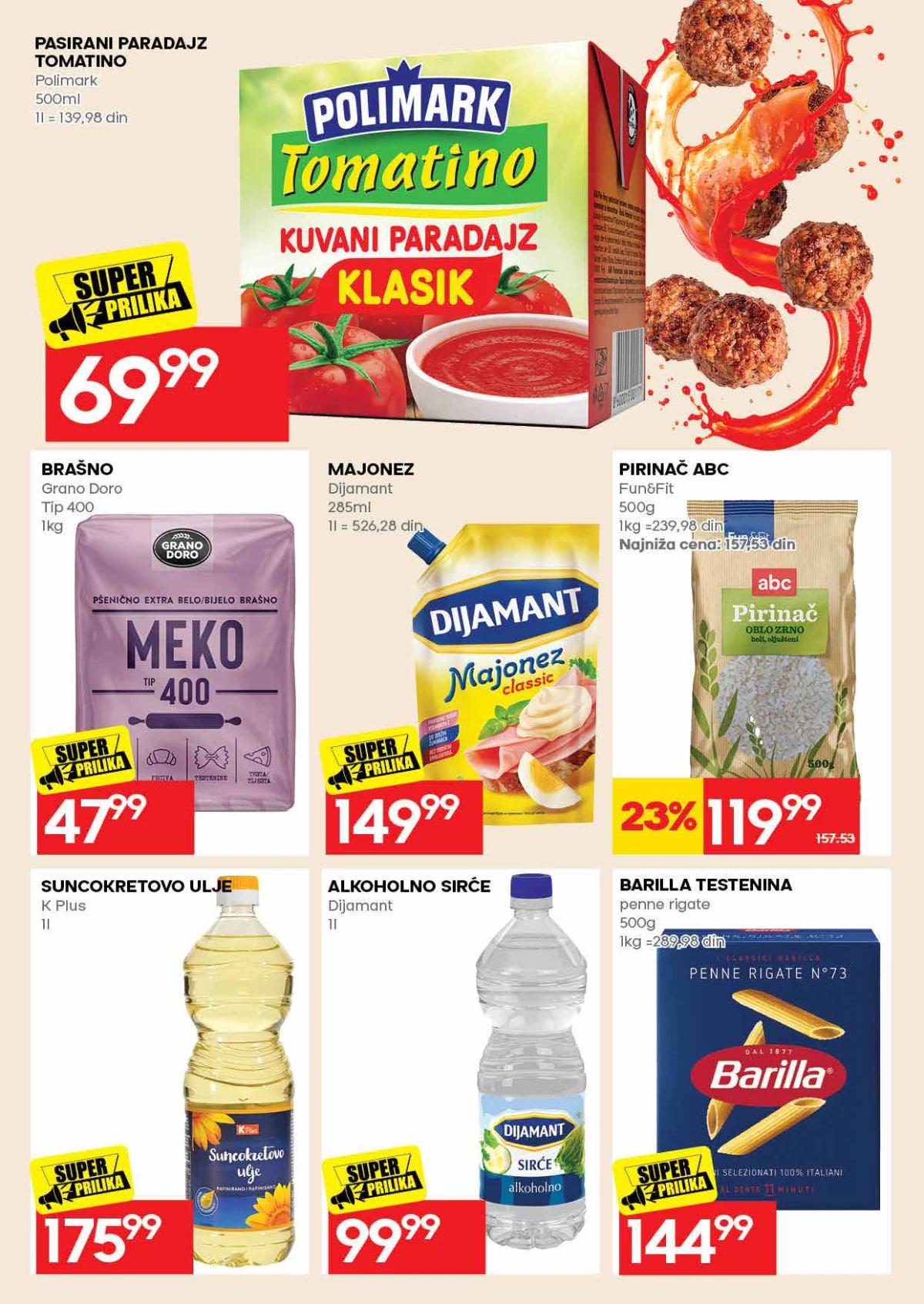 Mercator katalog akcija strana 18 – važi od 23.7. do 29.7.2026.