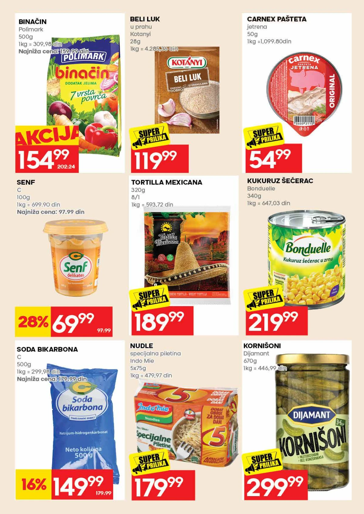 Mercator katalog akcija strana 19 – važi od 23.7. do 29.7.2026.