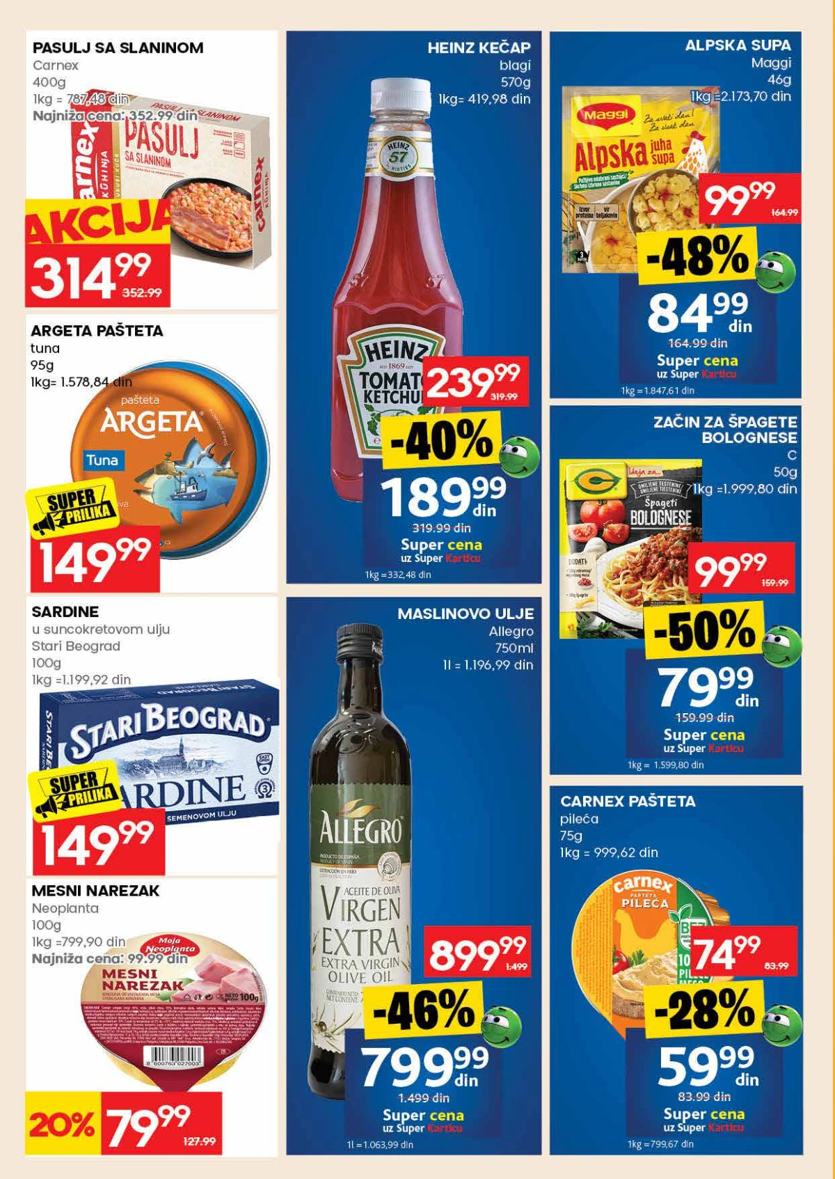 Mercator katalog akcija strana 20 – važi od 23.7. do 29.7.2026.