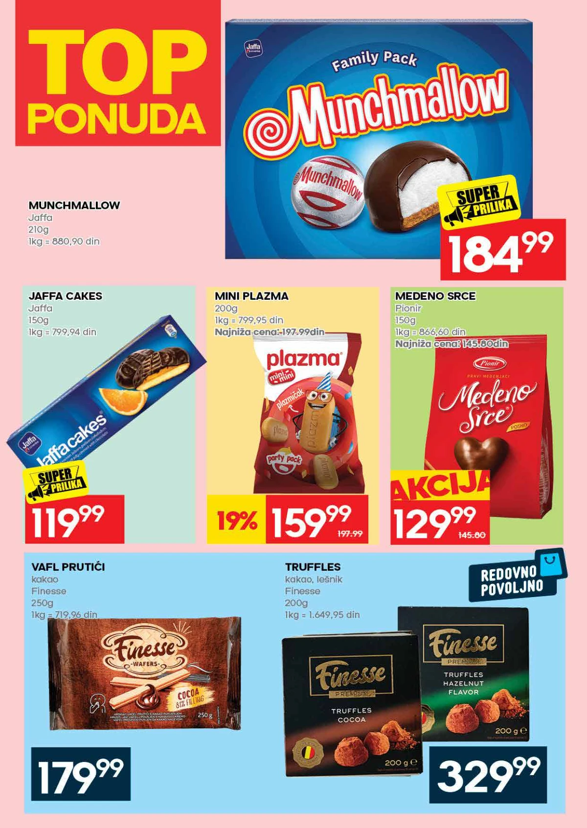 Mercator katalog akcija strana 22 – važi od 23.7. do 29.7.2026.
