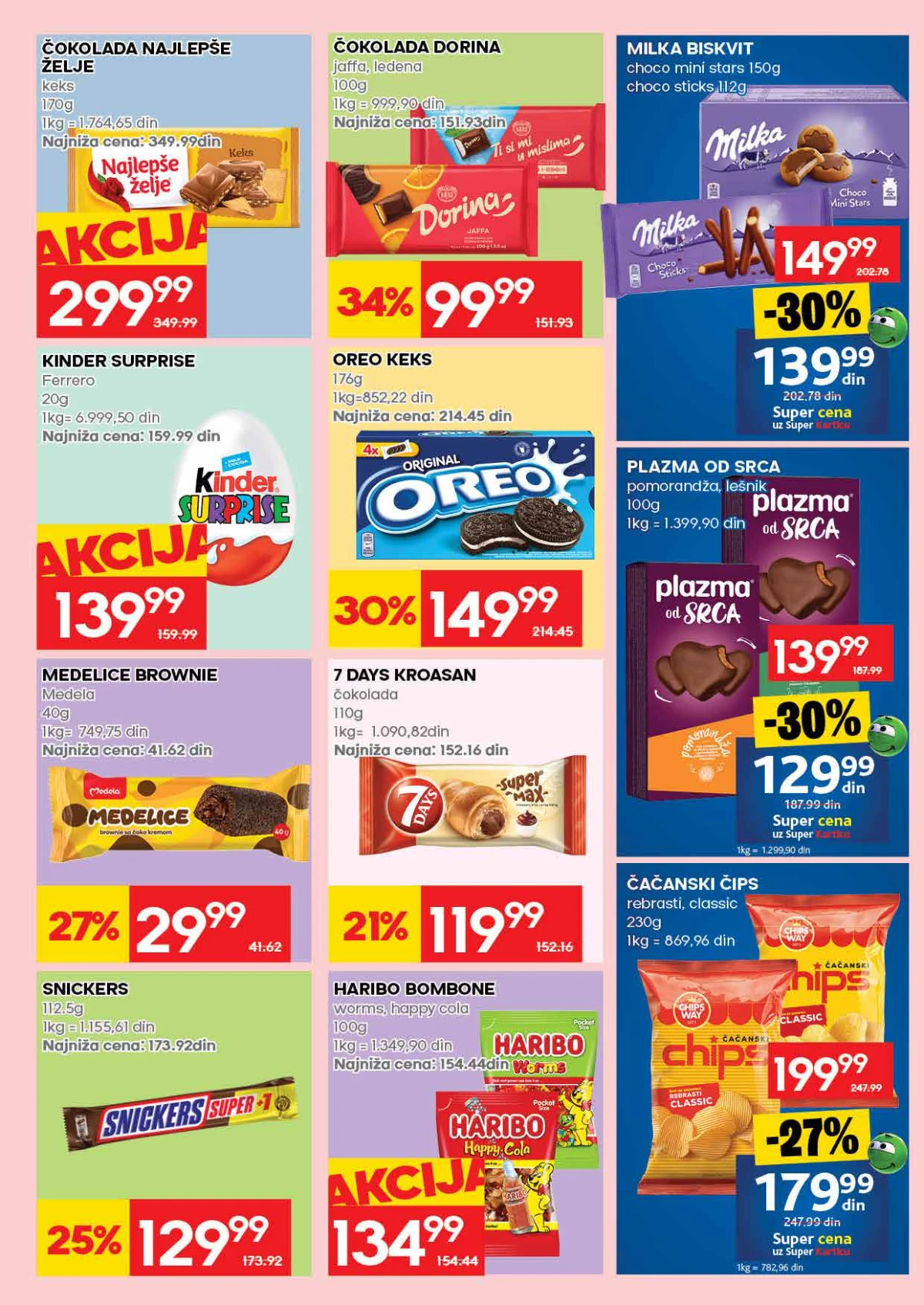 Mercator katalog akcija strana 23 – važi od 23.7. do 29.7.2026.
