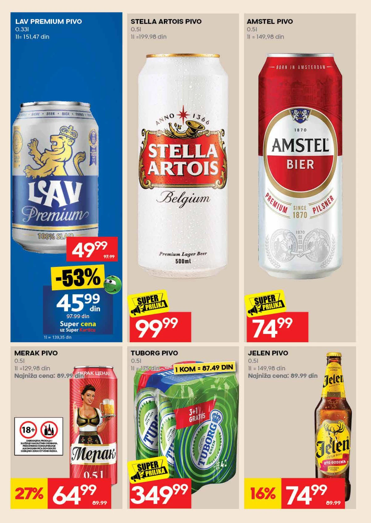 Mercator katalog akcija strana 26 – važi od 23.7. do 29.7.2026.