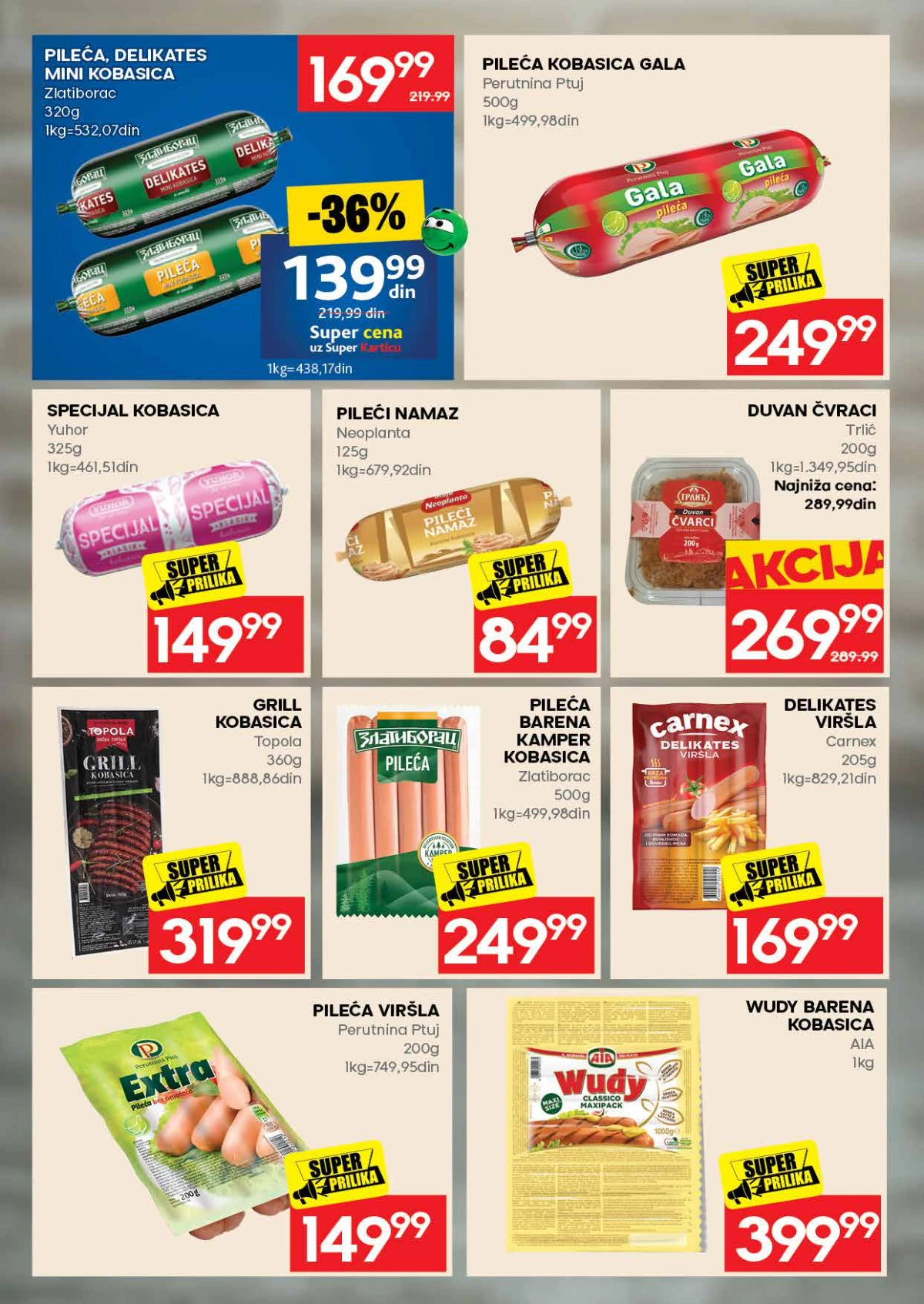 Mercator katalog akcija strana 8 – važi od 23.7. do 29.7.2026.
