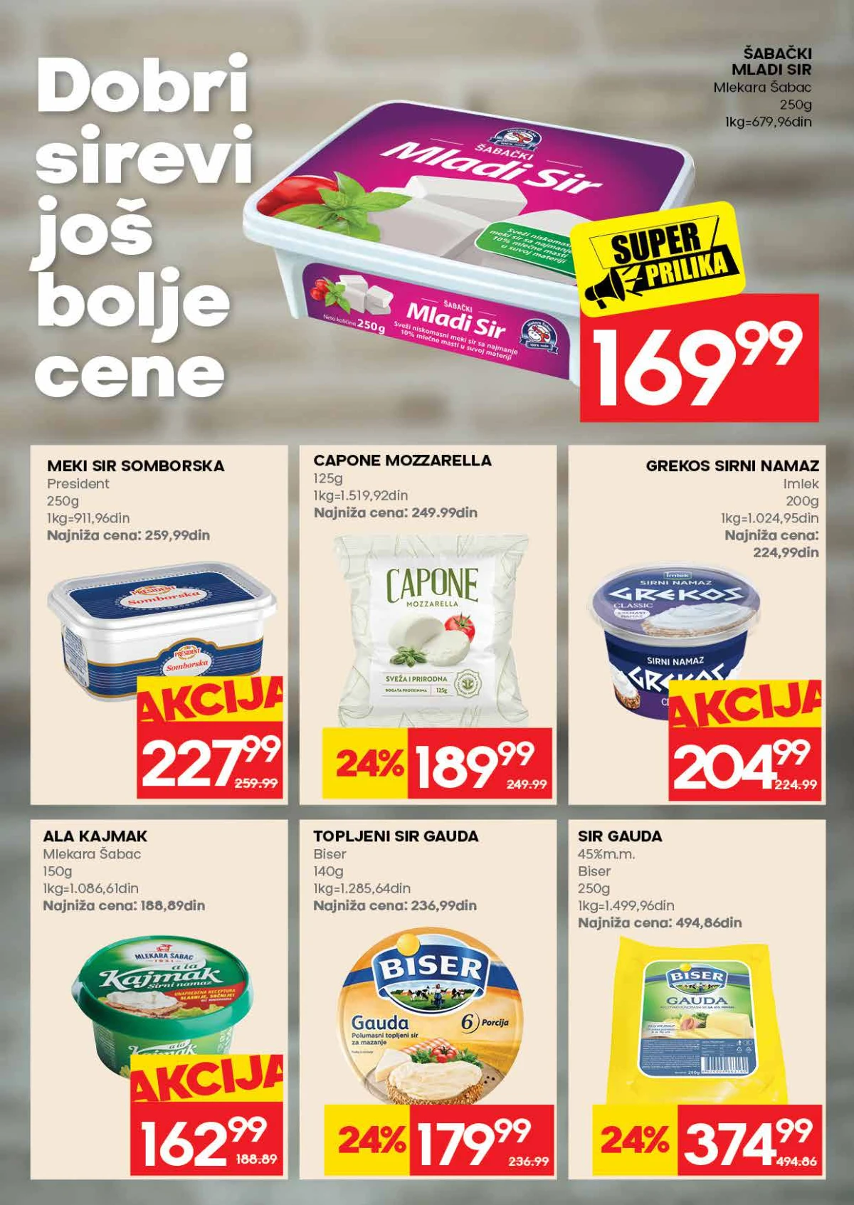 Mercator katalog akcija strana 9 – važi od 23.7. do 29.7.2026.