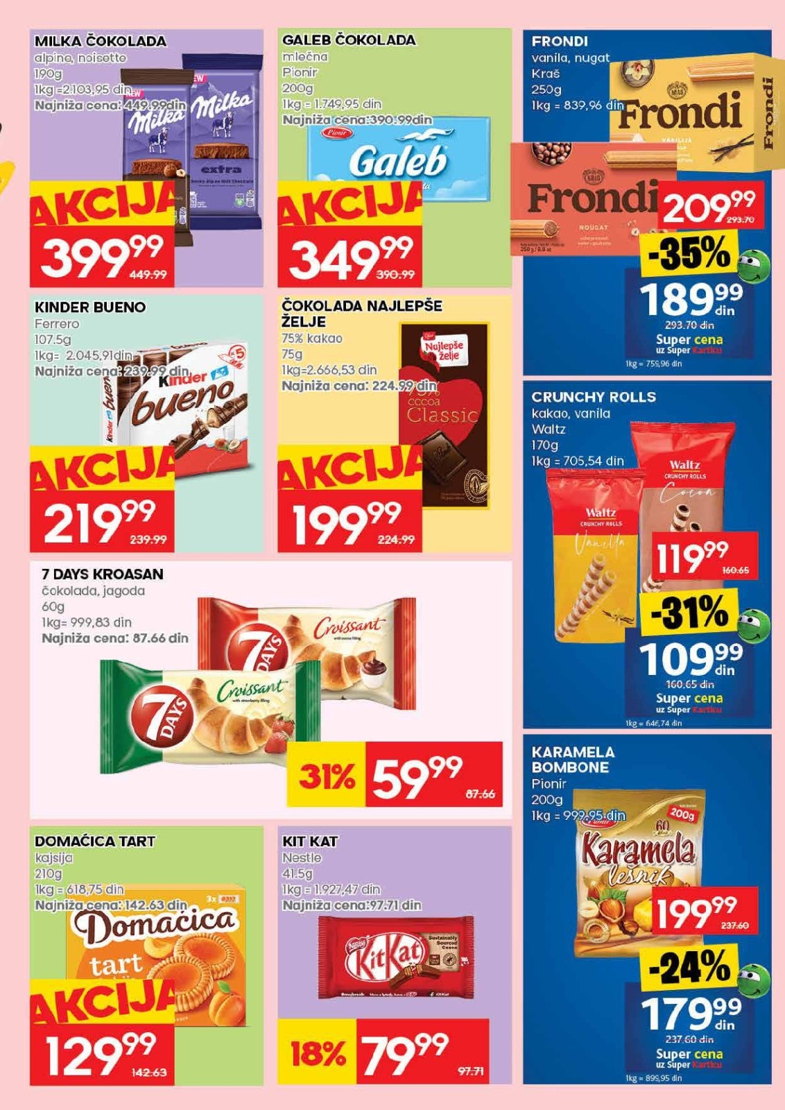 Roda katalog akcija strana 23 – važi od 30.7. do 5.8.2026.