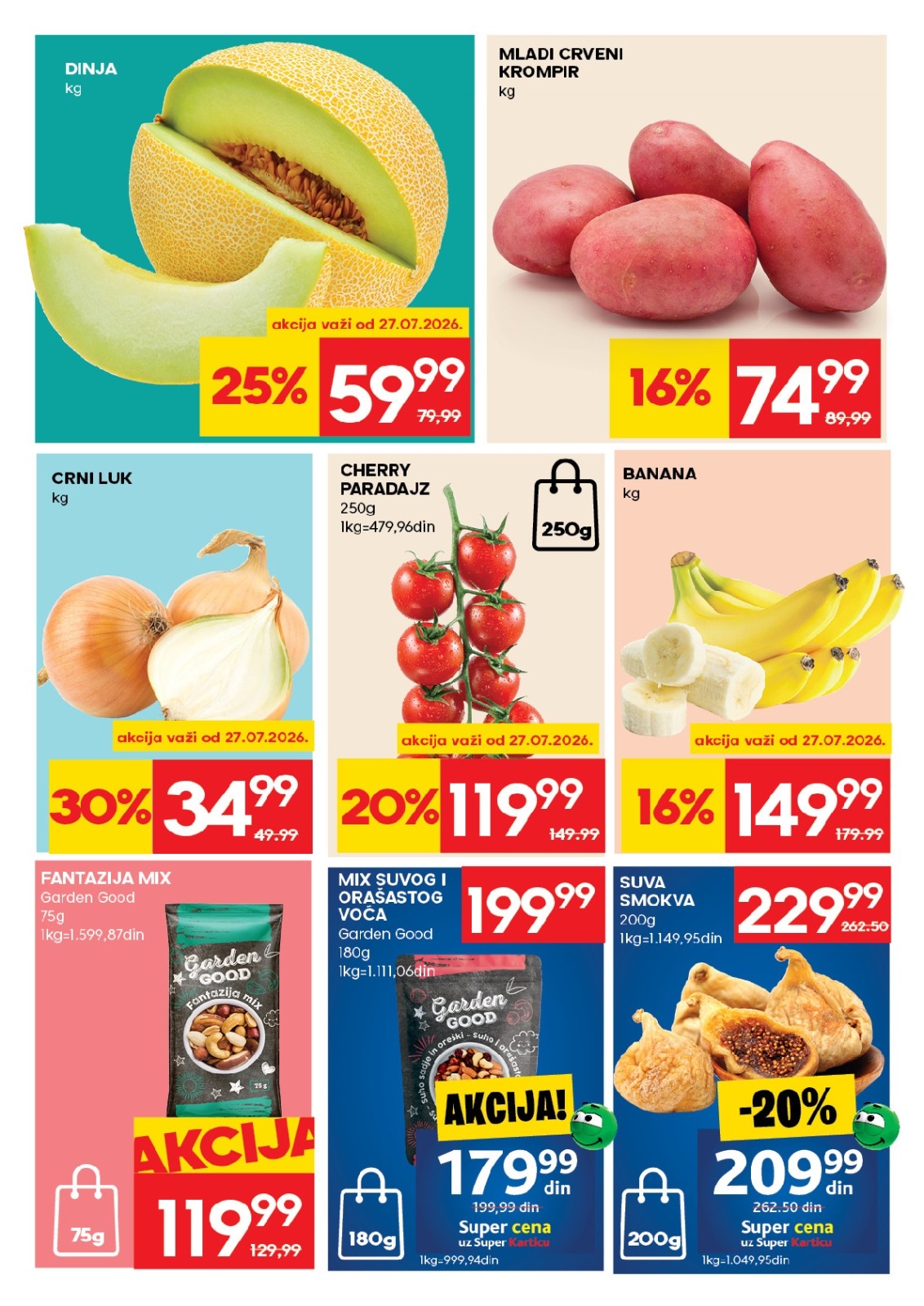 Roda katalog akcija strana 3 – važi od 23.7. do 29.7.2026.