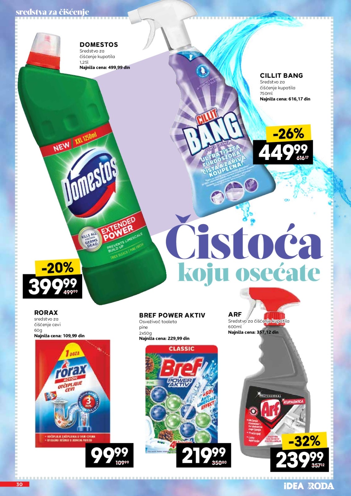 Roda katalog akcija strana 30 – važi od 11.7. do 9.8.2026.