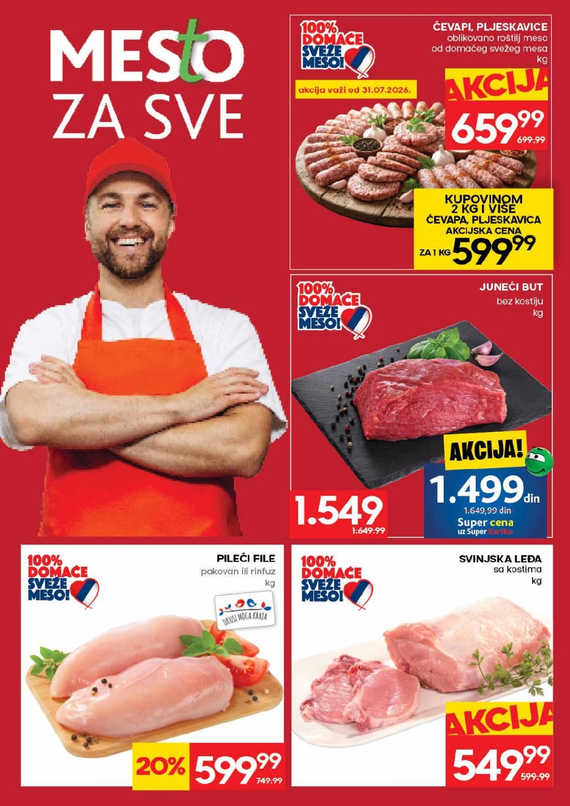 Roda katalog akcija strana 4 – važi od 30.7. do 5.8.2026.