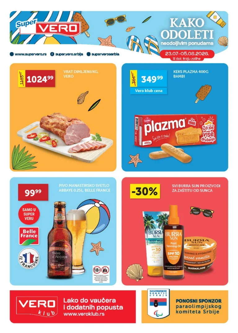 Super Vero katalog akcija strana 1