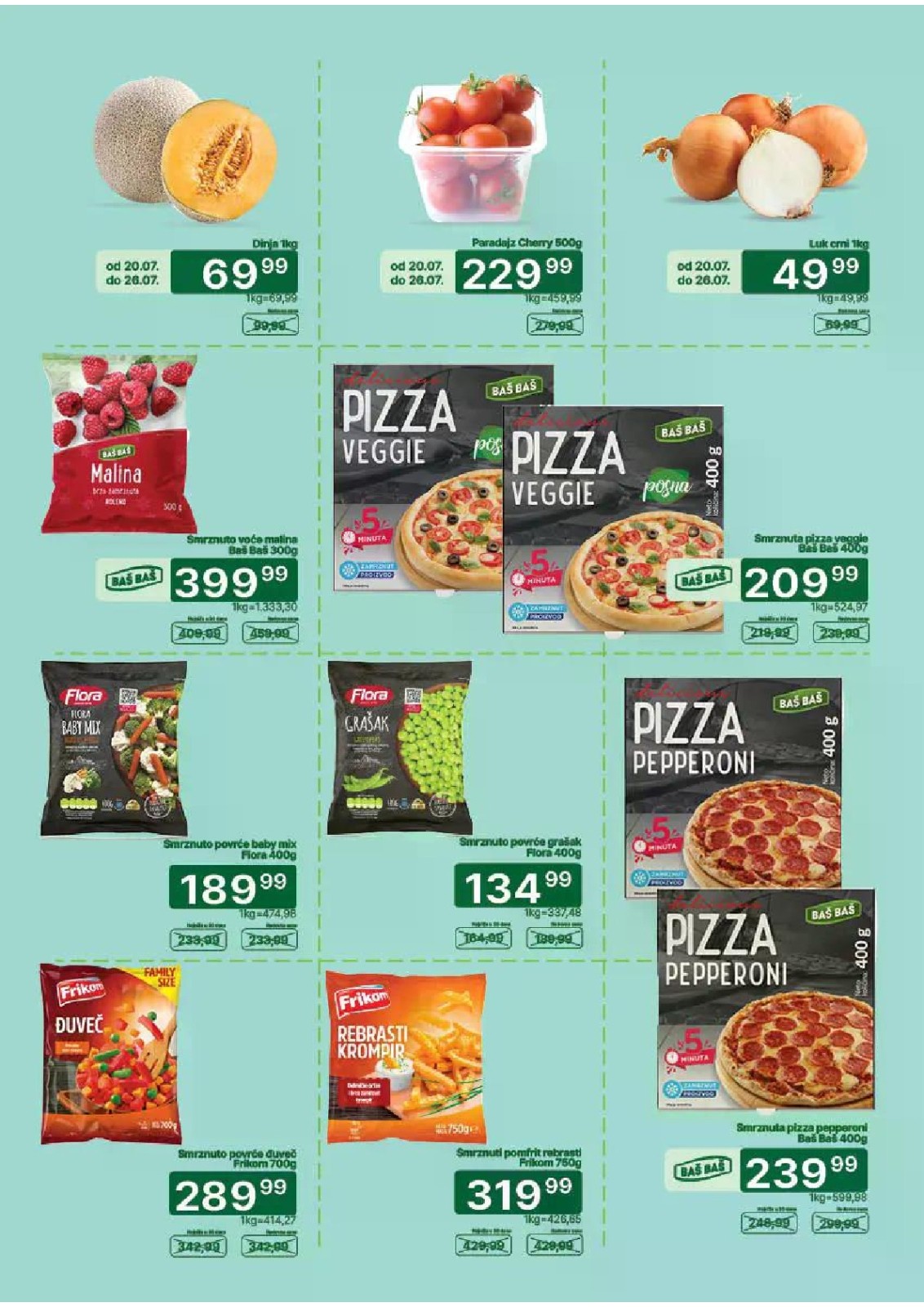 Univerexport katalog akcija strana 2 – važi od 20.7. do 2.8.2026.