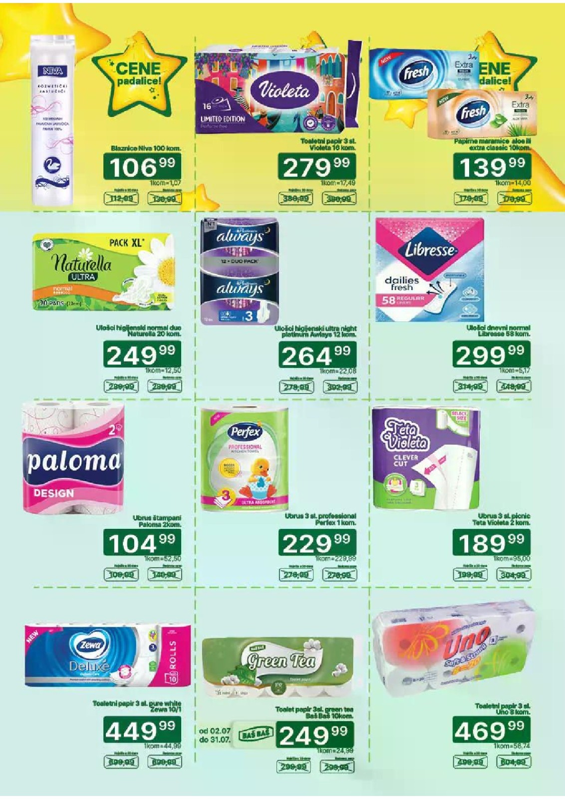 Univerexport katalog akcija strana 30 – važi od 20.7. do 2.8.2026.