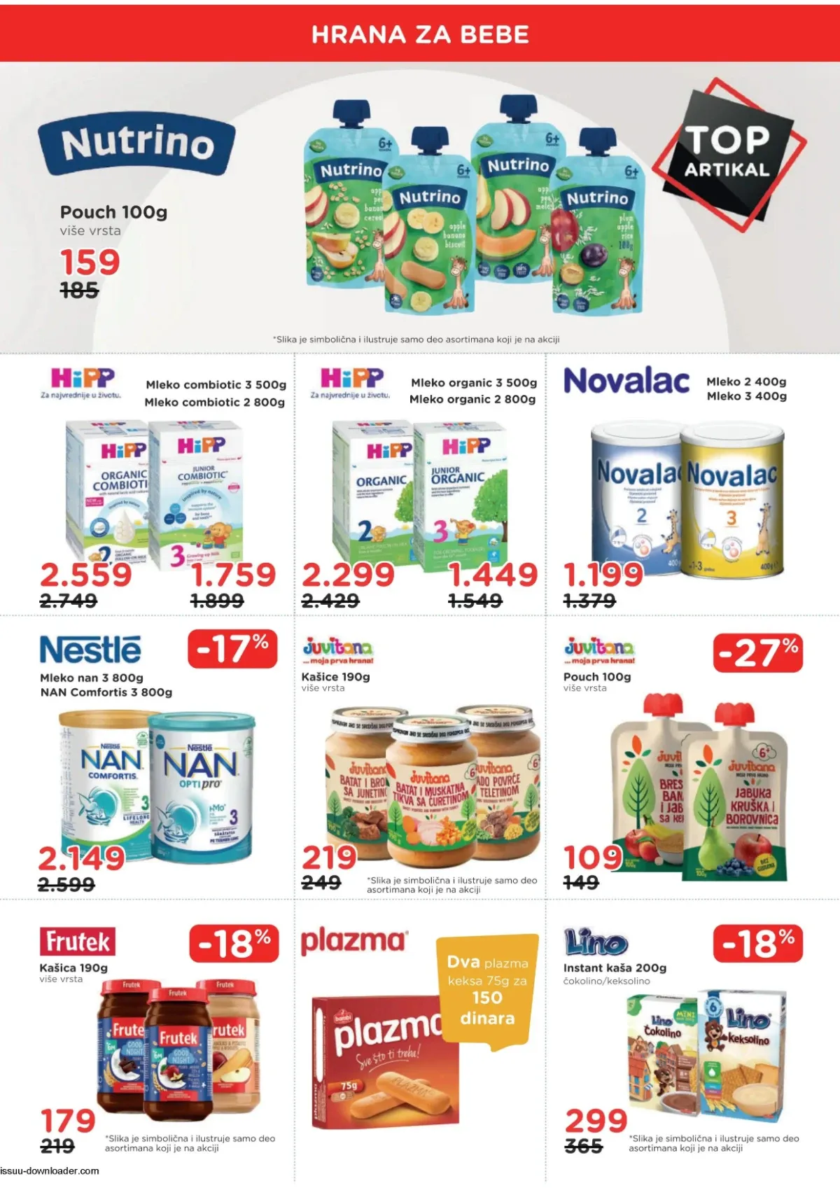 Aksa katalog akcija strana 10 – važi od 1.8. do 31.8.2026.