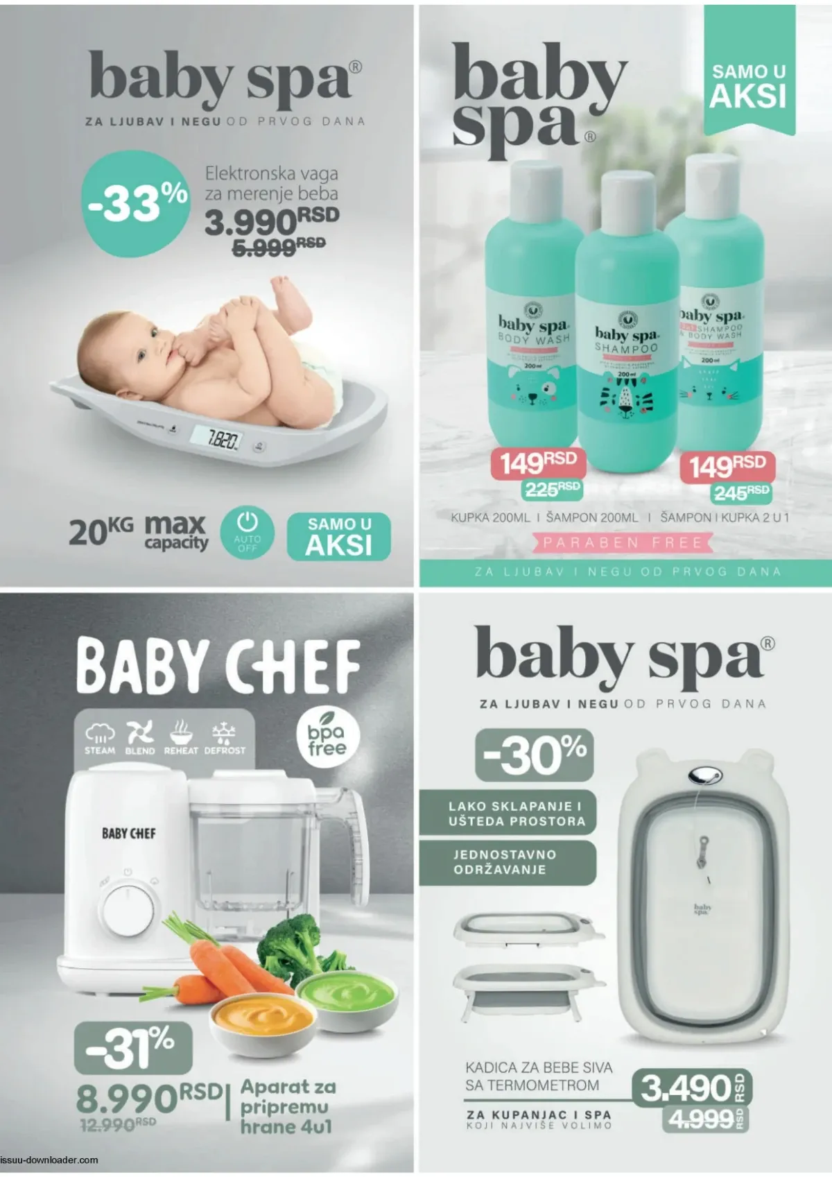 Aksa katalog akcija strana 13 – važi od 1.8. do 31.8.2026.