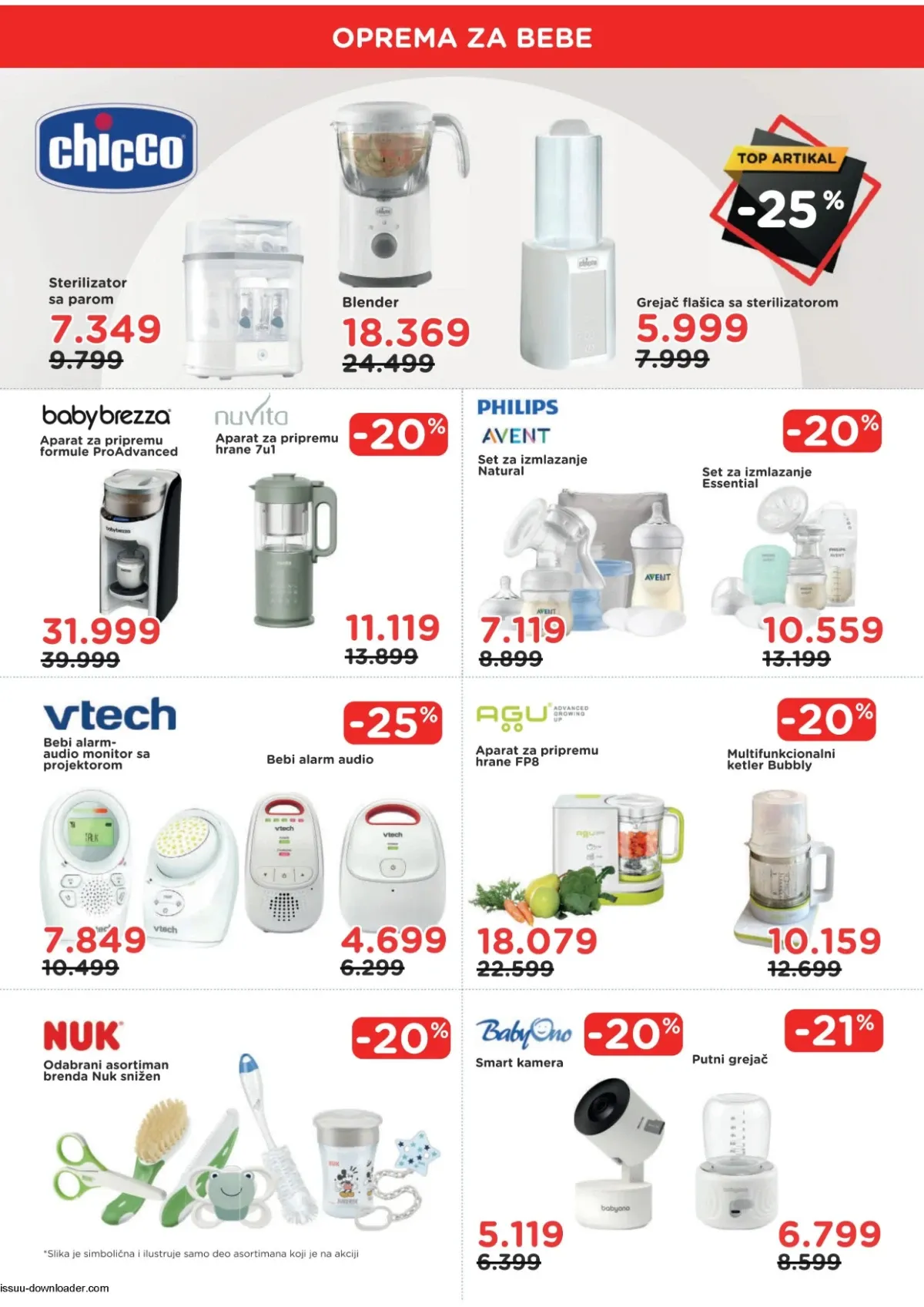 Aksa katalog akcija strana 6 – važi od 1.8. do 31.8.2026.
