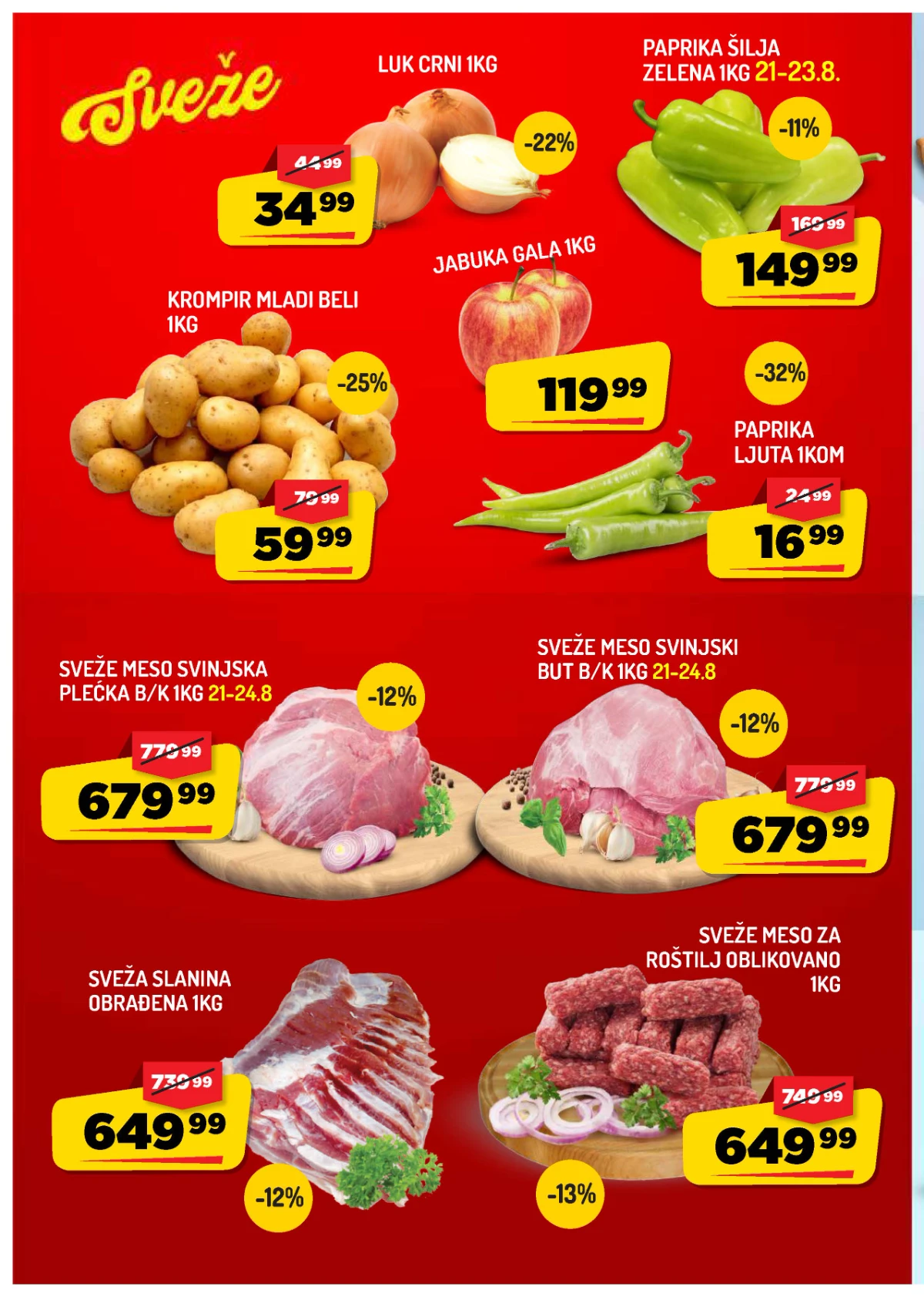 Aman katalog akcija strana 2 – važi od 21.8. do 27.8.2026.