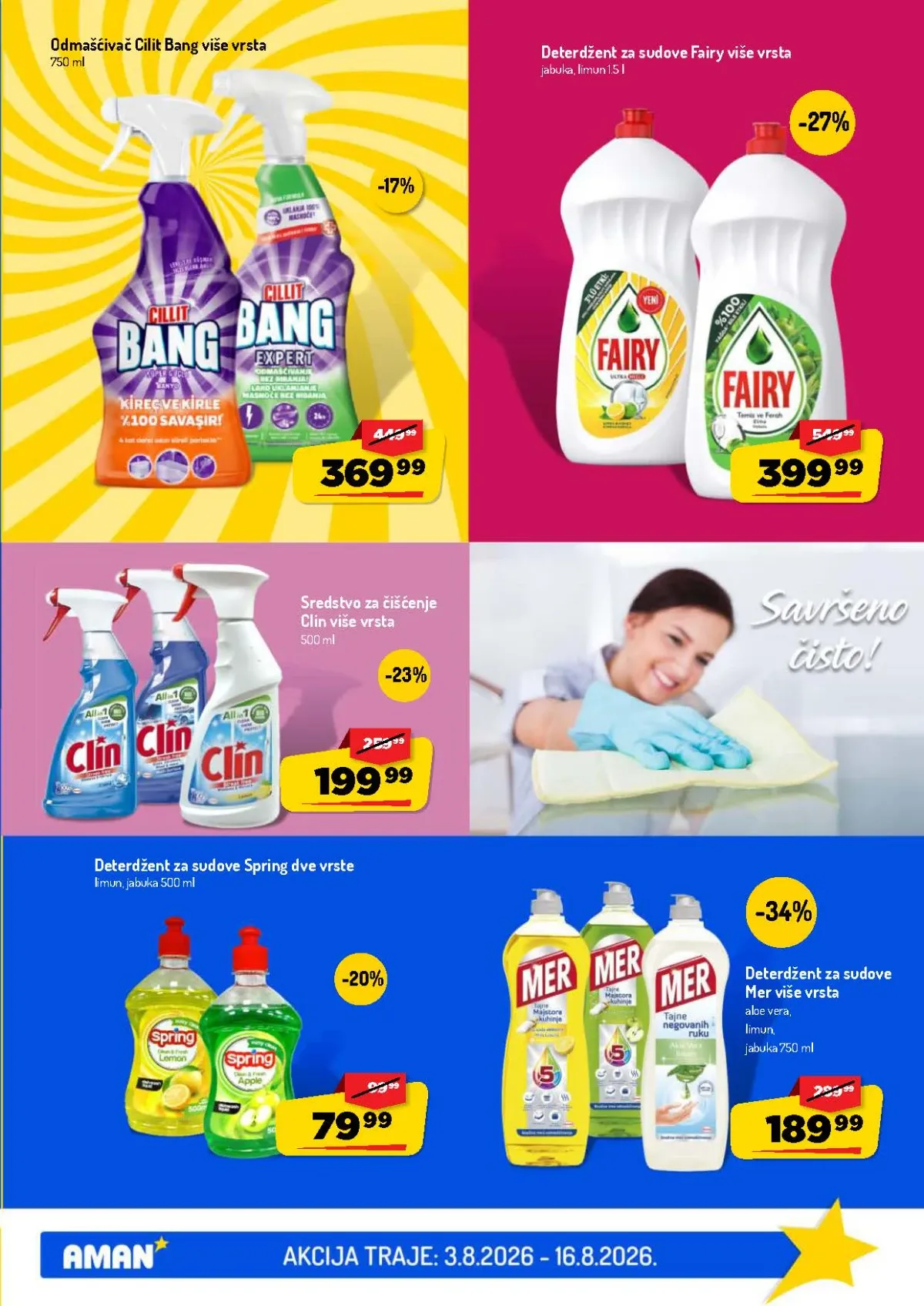 Aman katalog akcija strana 39 – važi od 20.8. do 2.8.2026.